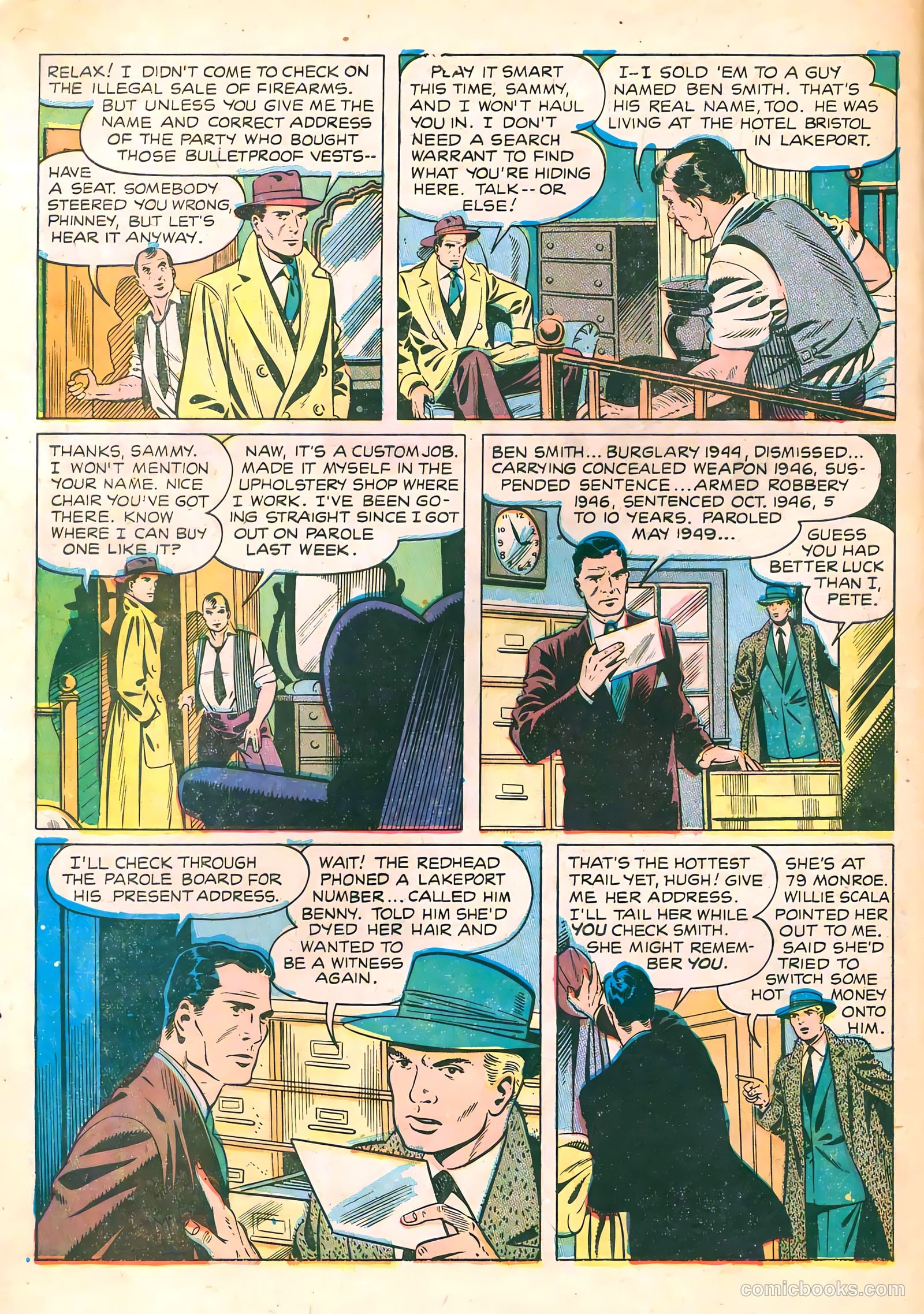 Authentic Police Cases #11 (1951) — page 30 of 36