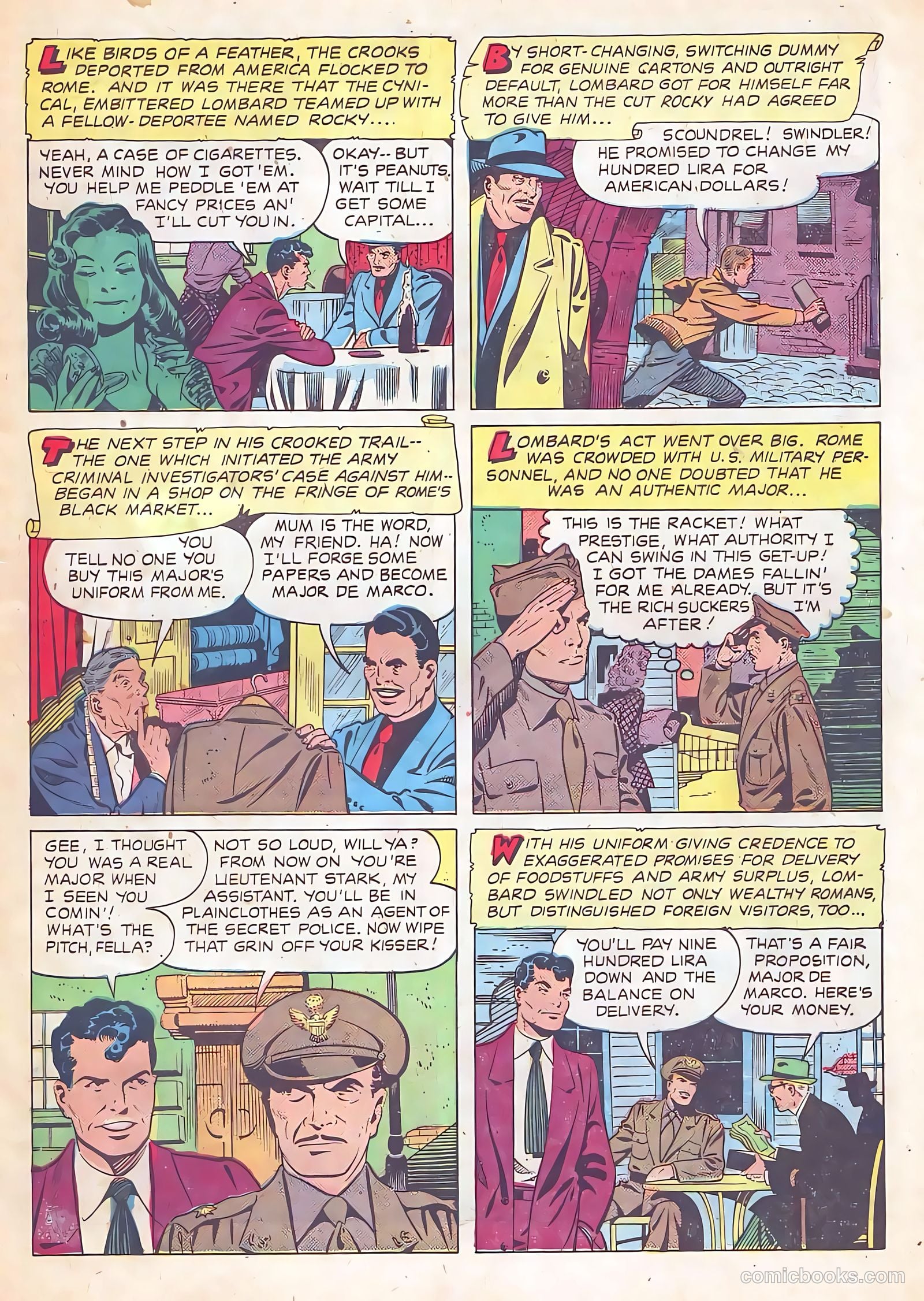 Authentic Police Cases #12 (1951) — page 5 of 36