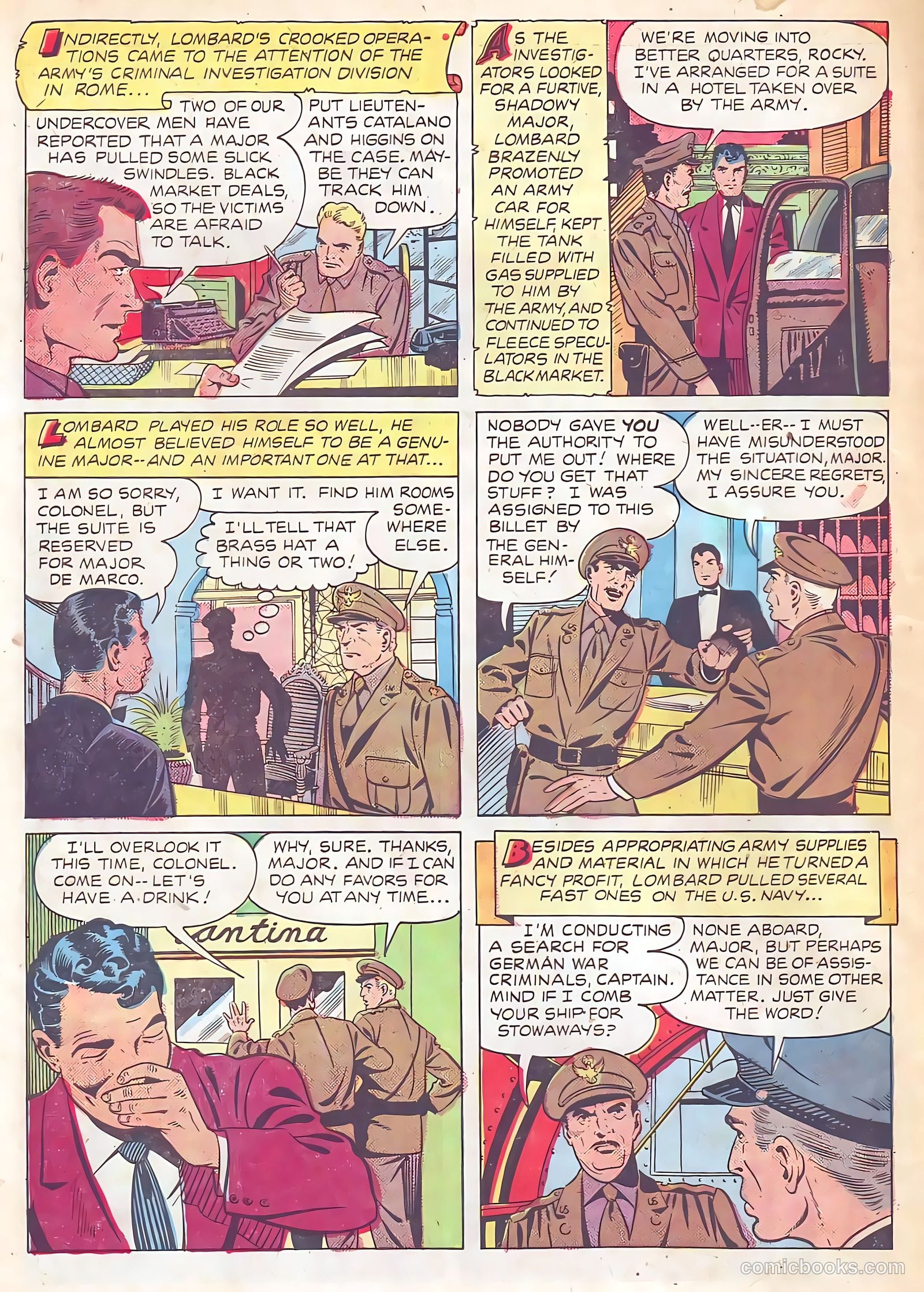 Authentic Police Cases #12 (1951) — page 6 of 36