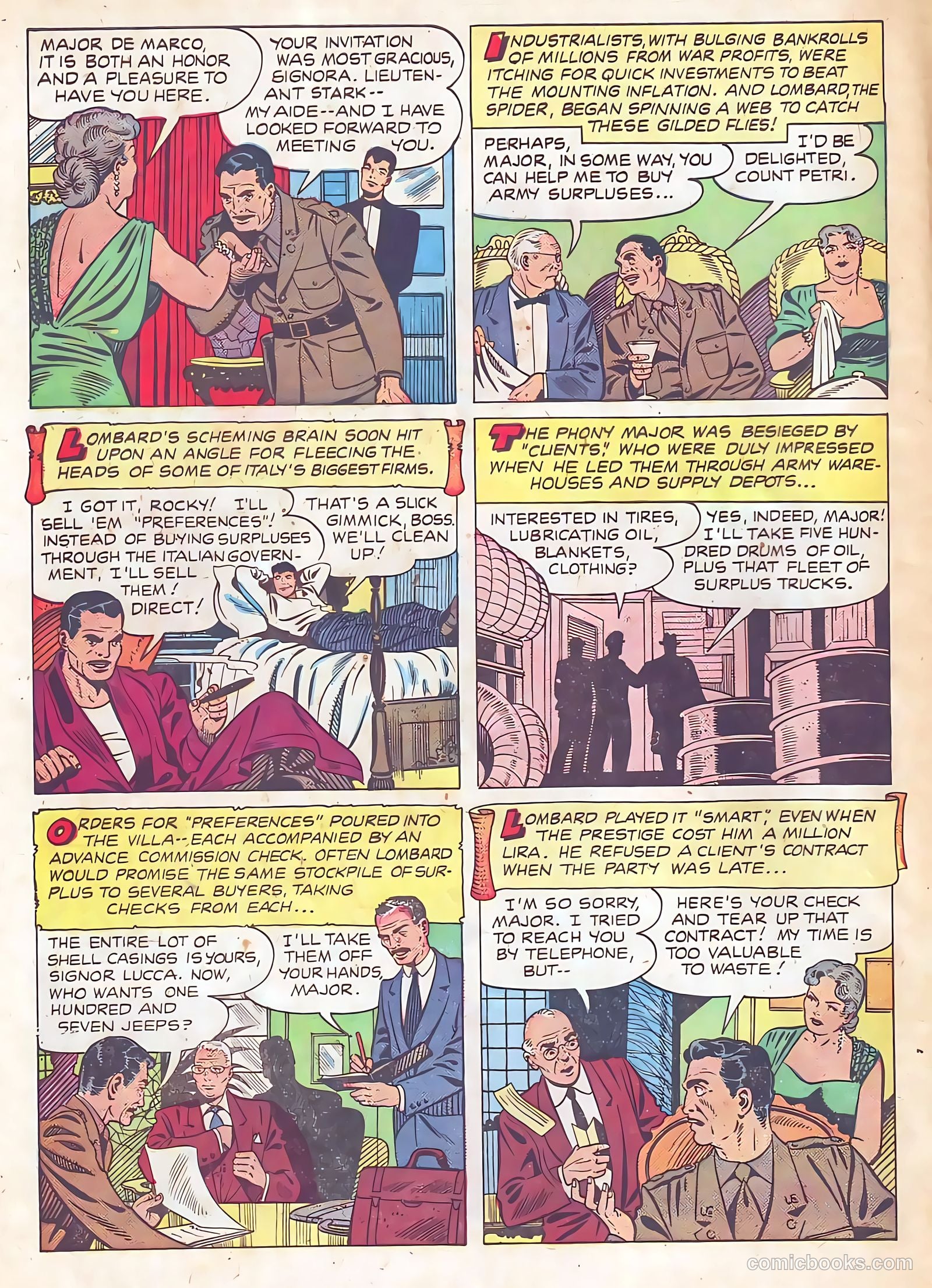 Authentic Police Cases #12 (1951) — page 8 of 36