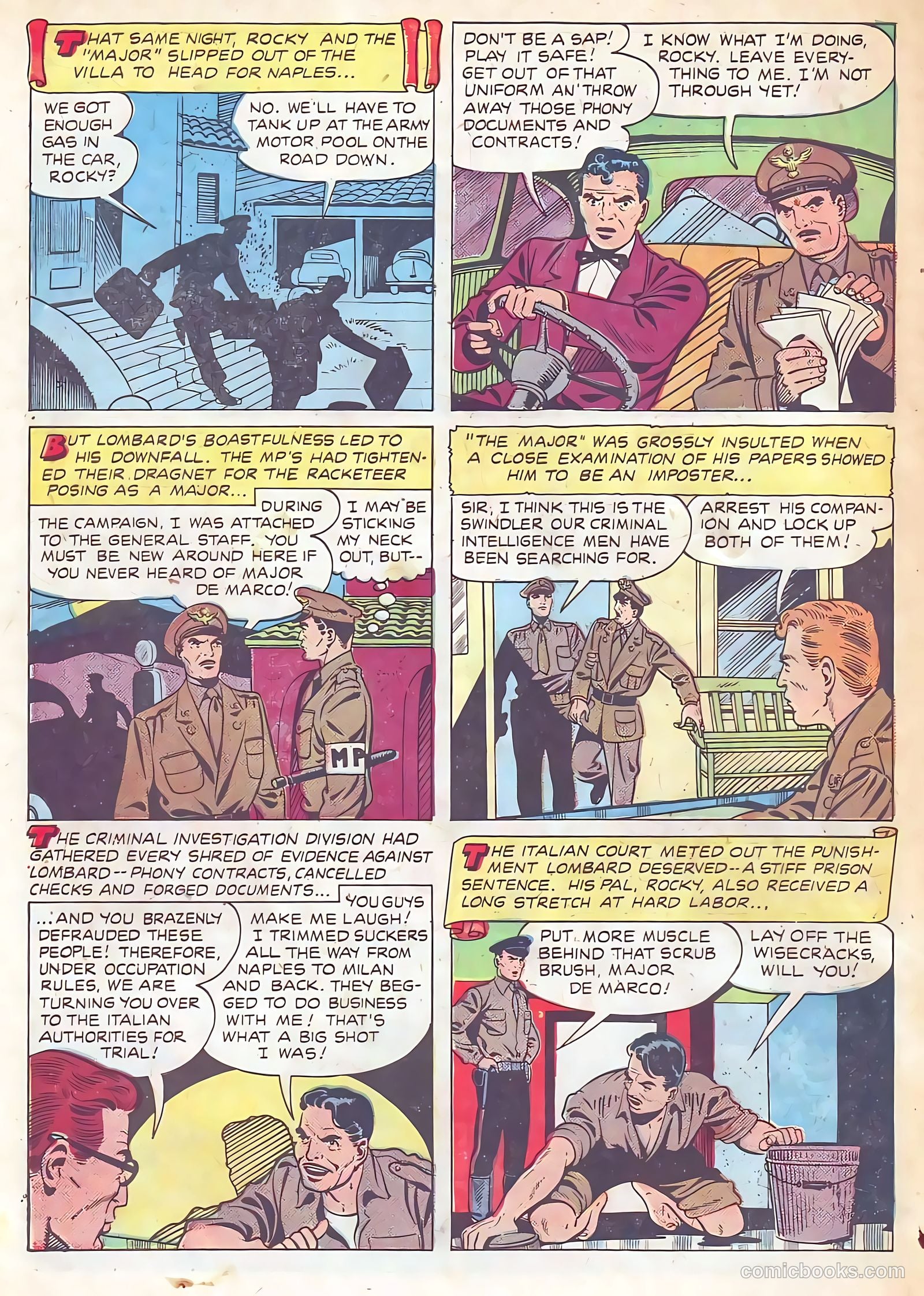 Authentic Police Cases #12 (1951) — page 10 of 36