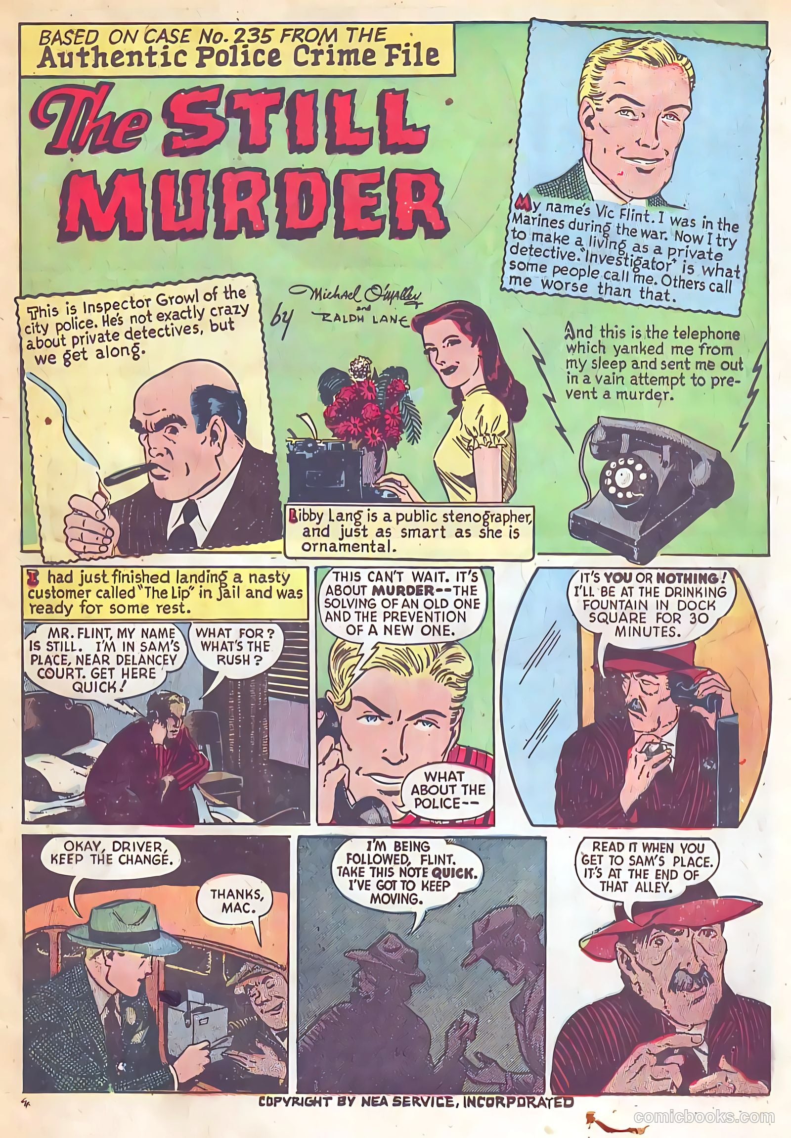 Authentic Police Cases #12 (1951) — page 11 of 36
