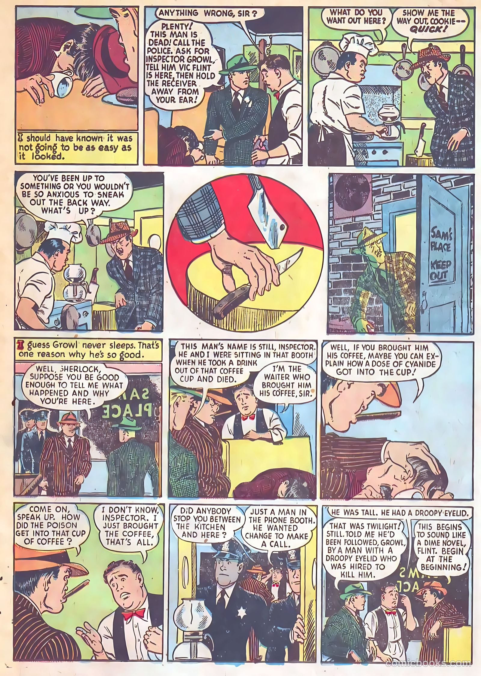 Authentic Police Cases #12 (1951) — page 13 of 36