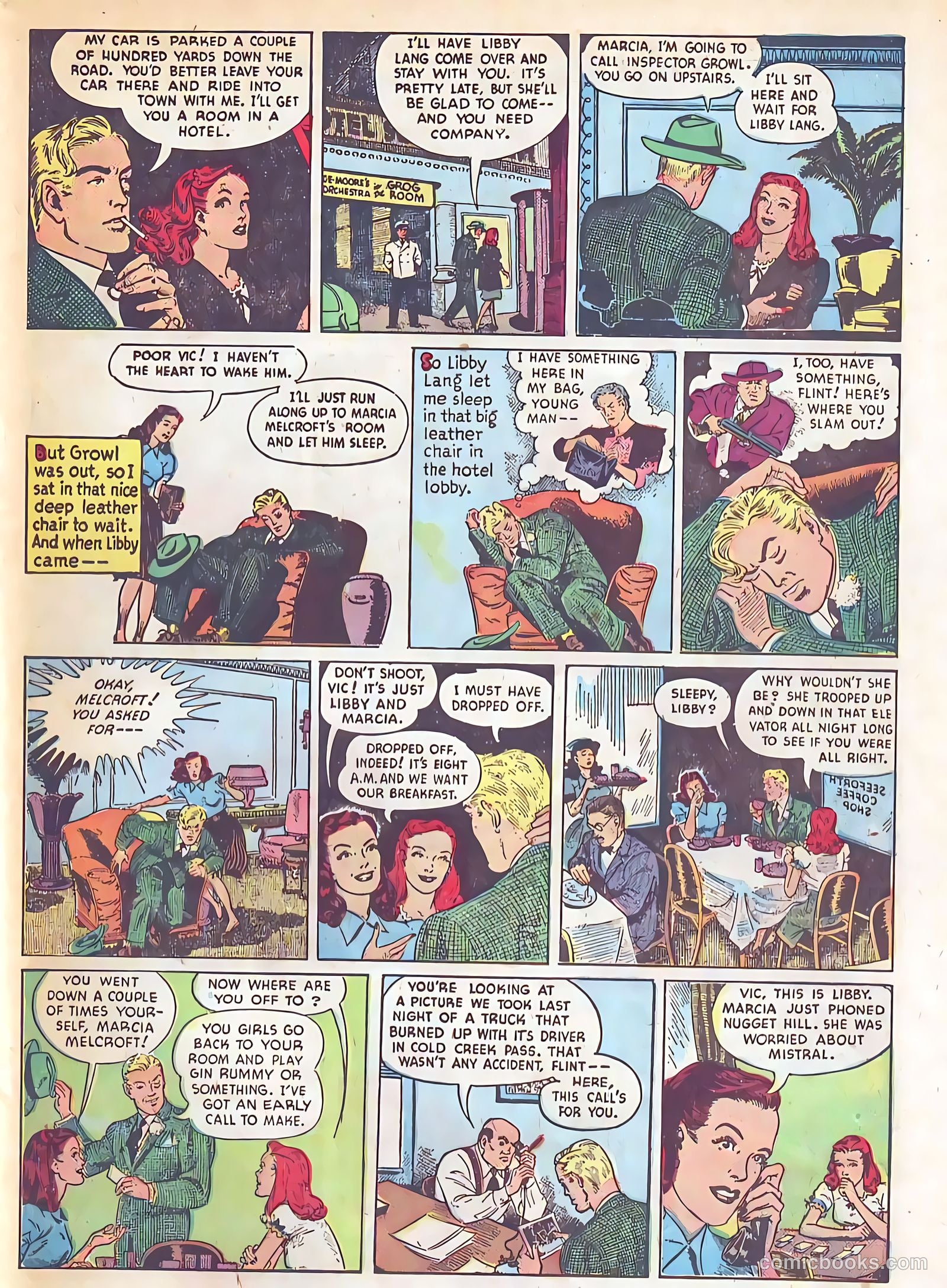 Authentic Police Cases #12 (1951) — page 21 of 36