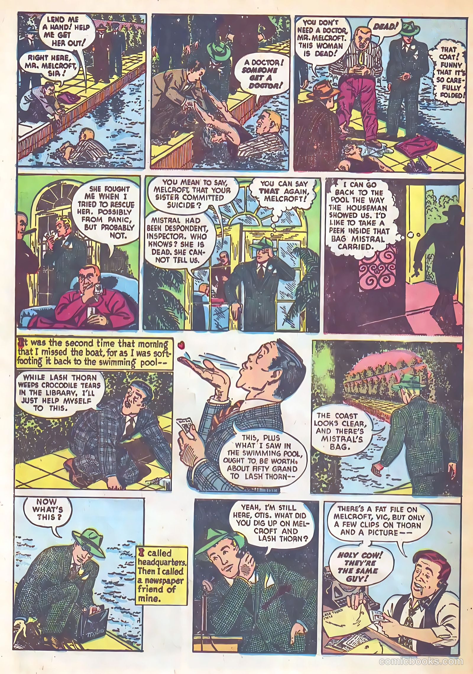 Authentic Police Cases #12 (1951) — page 24 of 36