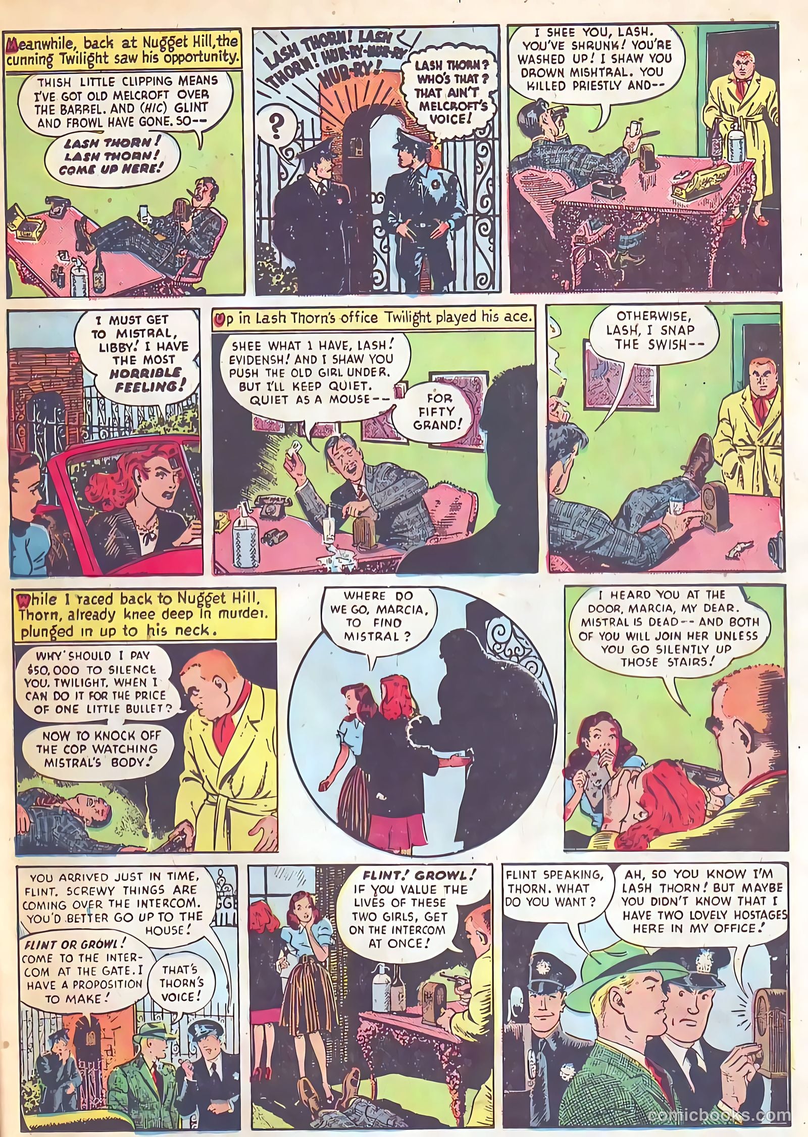 Authentic Police Cases #12 (1951) — page 25 of 36