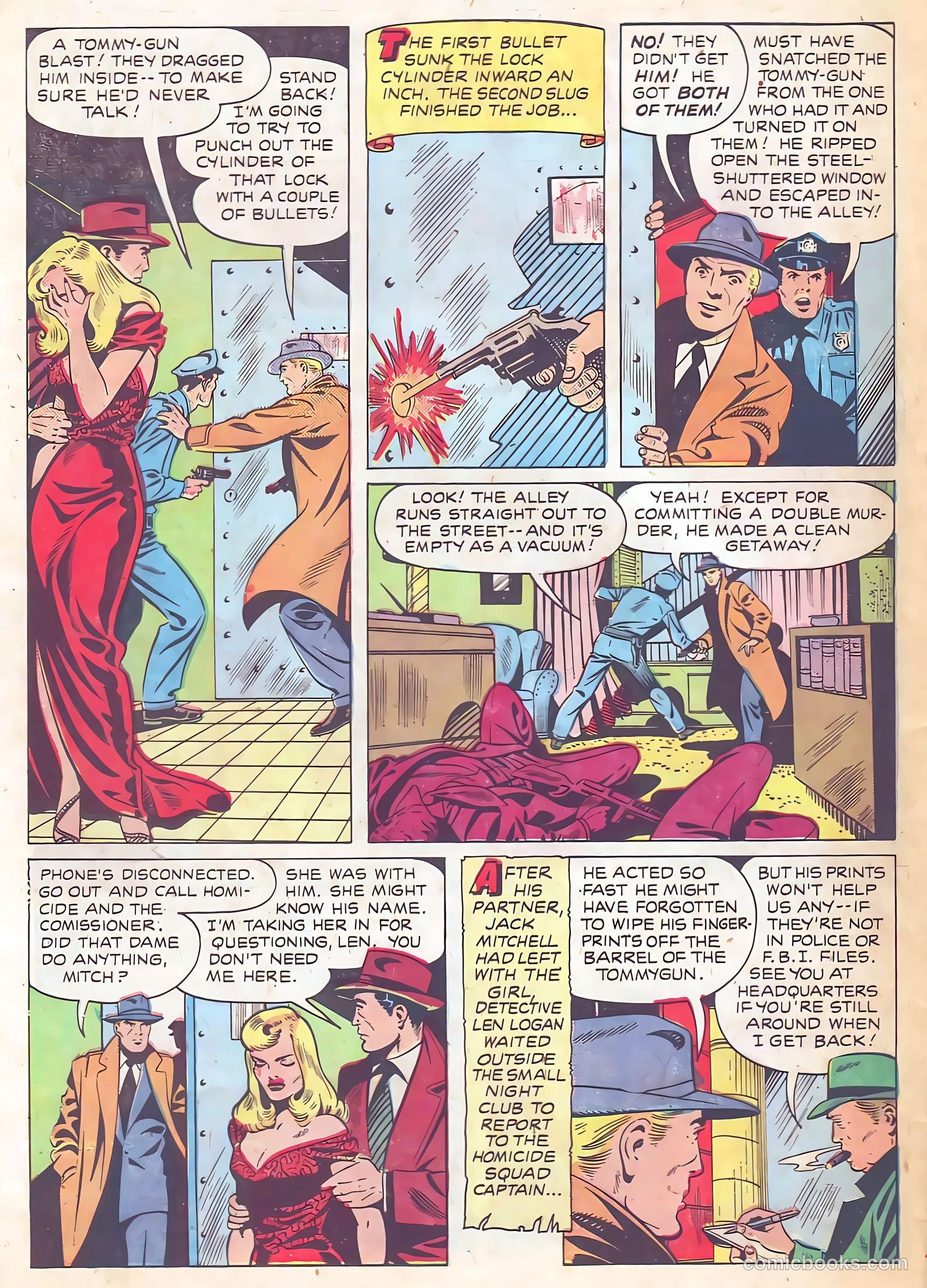 Authentic Police Cases #12 (1951) — page 28 of 36