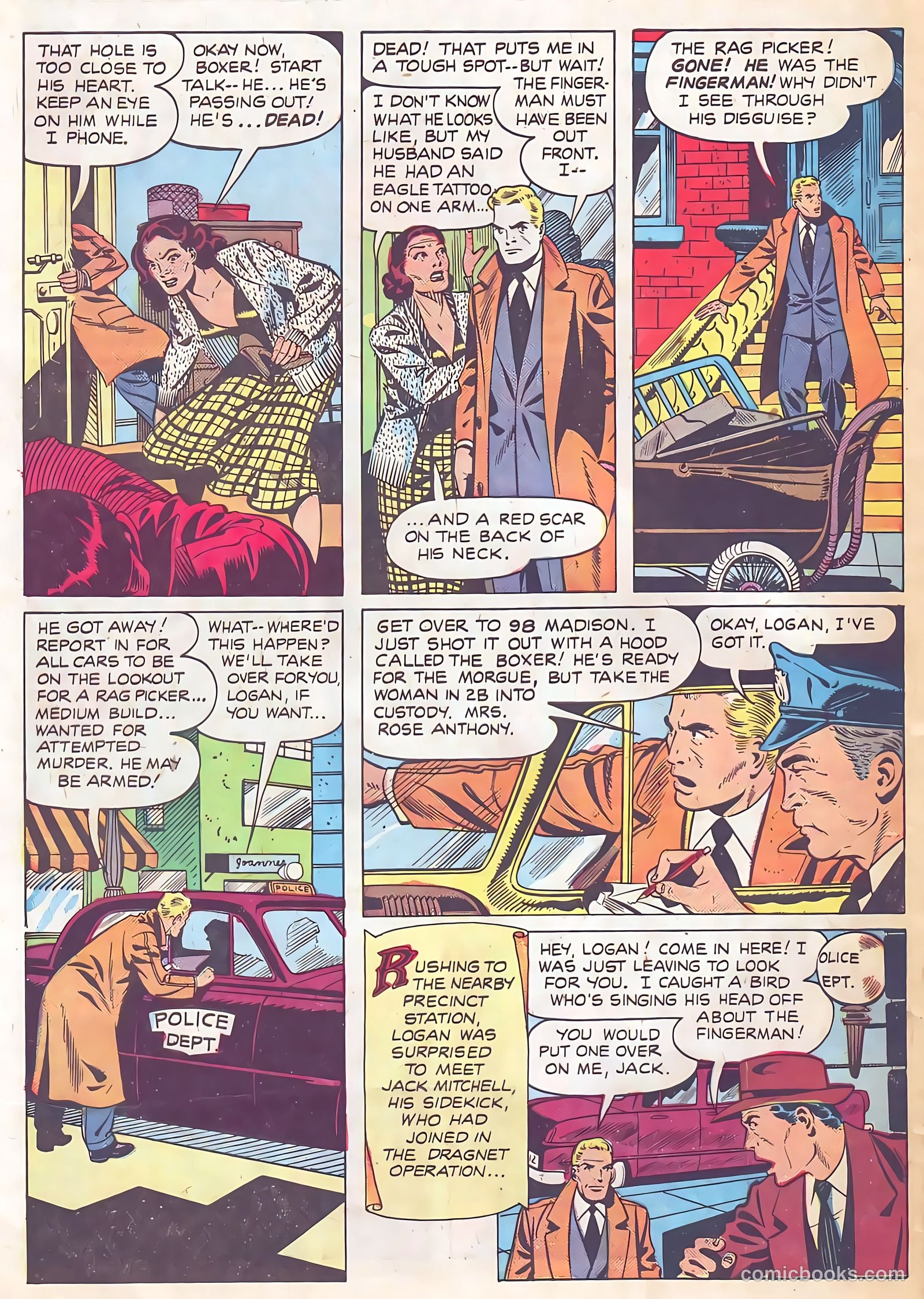 Authentic Police Cases #12 (1951) — page 32 of 36
