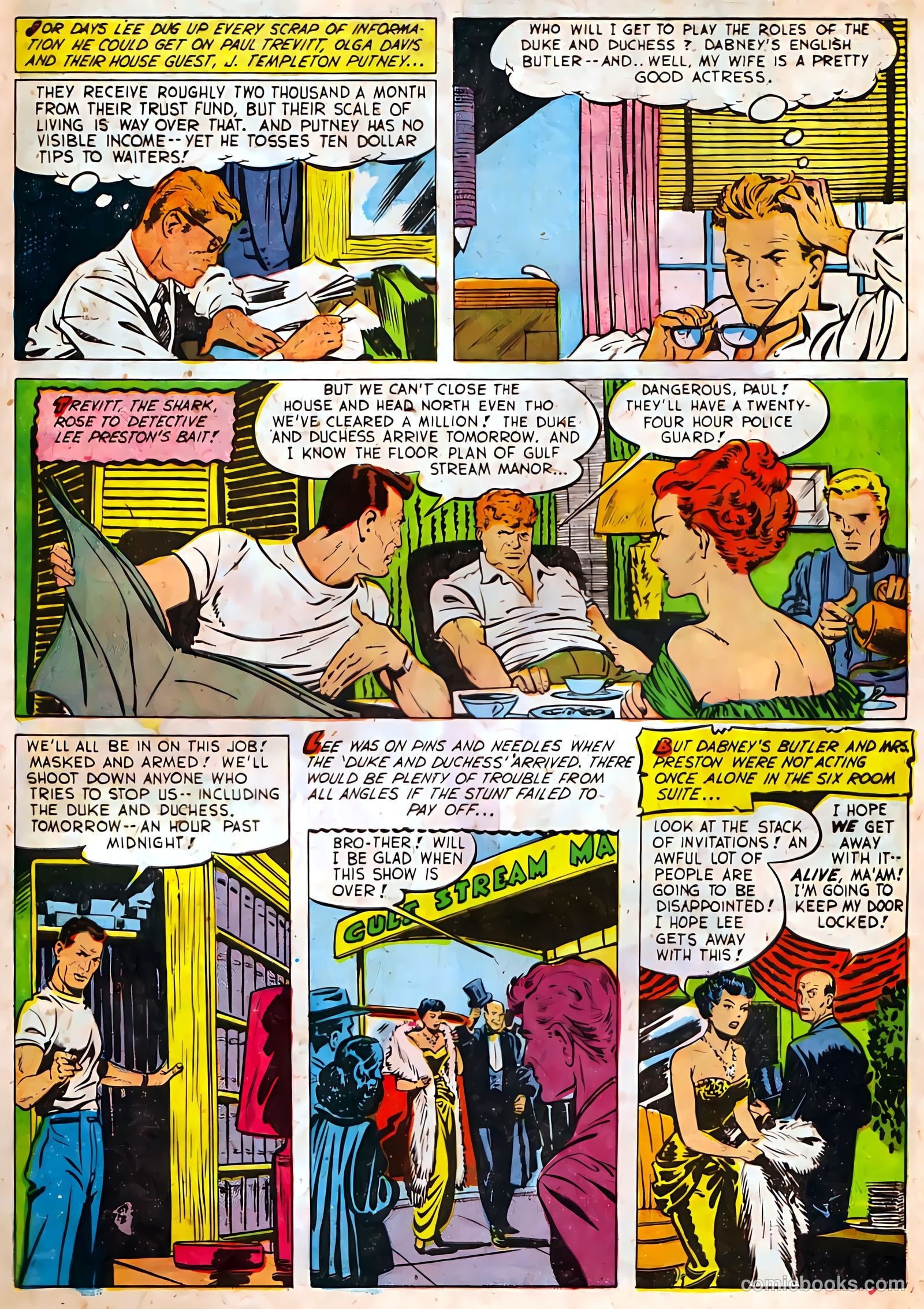 Authentic Police Cases #13 (1951) — page 9 of 36