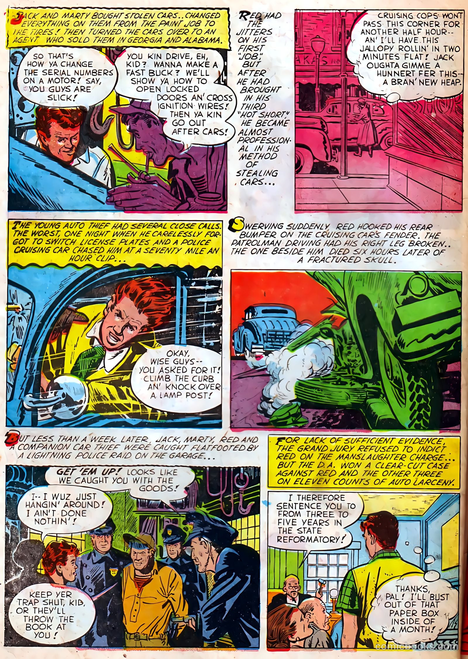 Authentic Police Cases #13 (1951) — page 30 of 36