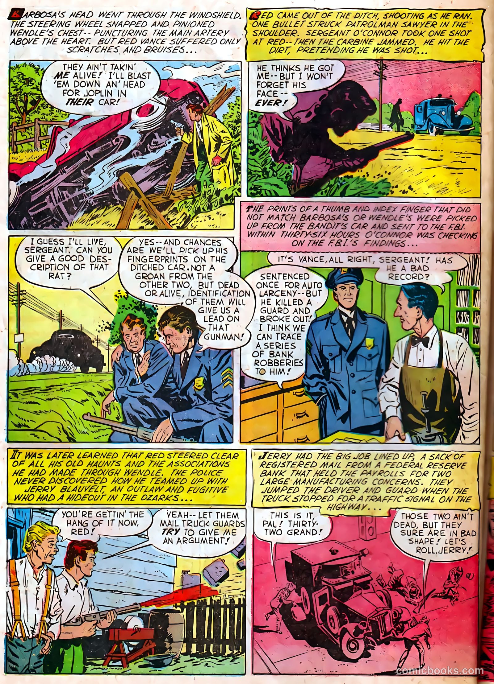 Authentic Police Cases #13 (1951) — page 32 of 36