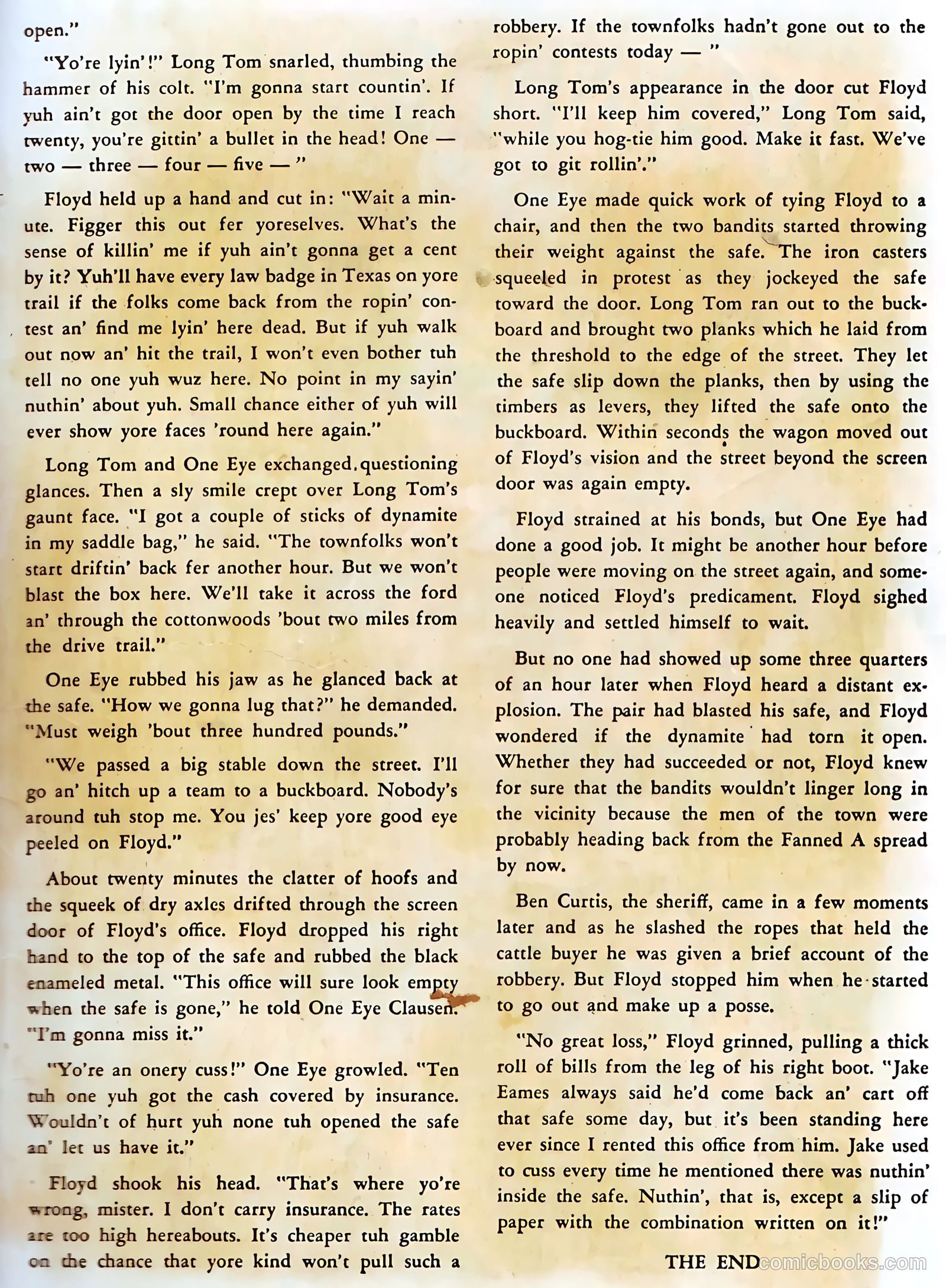 Authentic Police Cases #13 (1951) — page 35 of 36