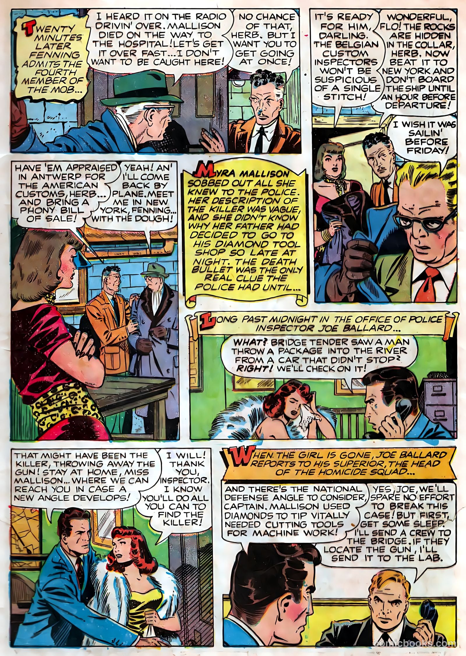 Authentic Police Cases #14 (1951) — page 5 of 36