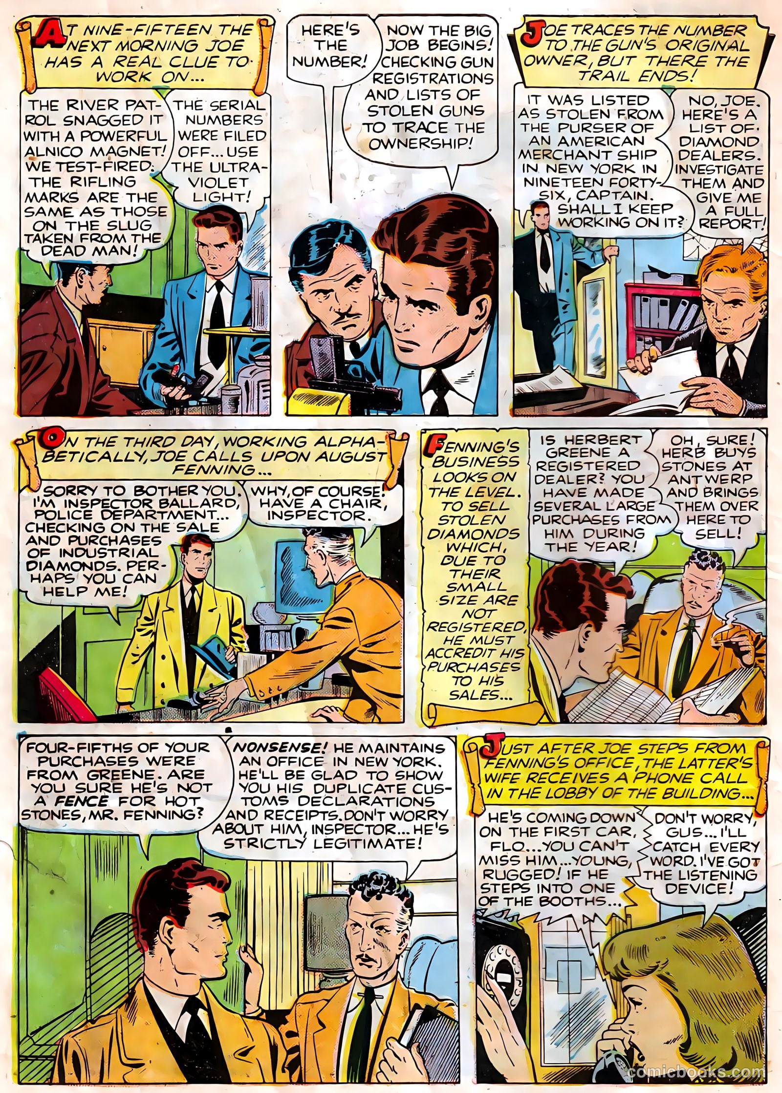 Authentic Police Cases #14 (1951) — page 6 of 36
