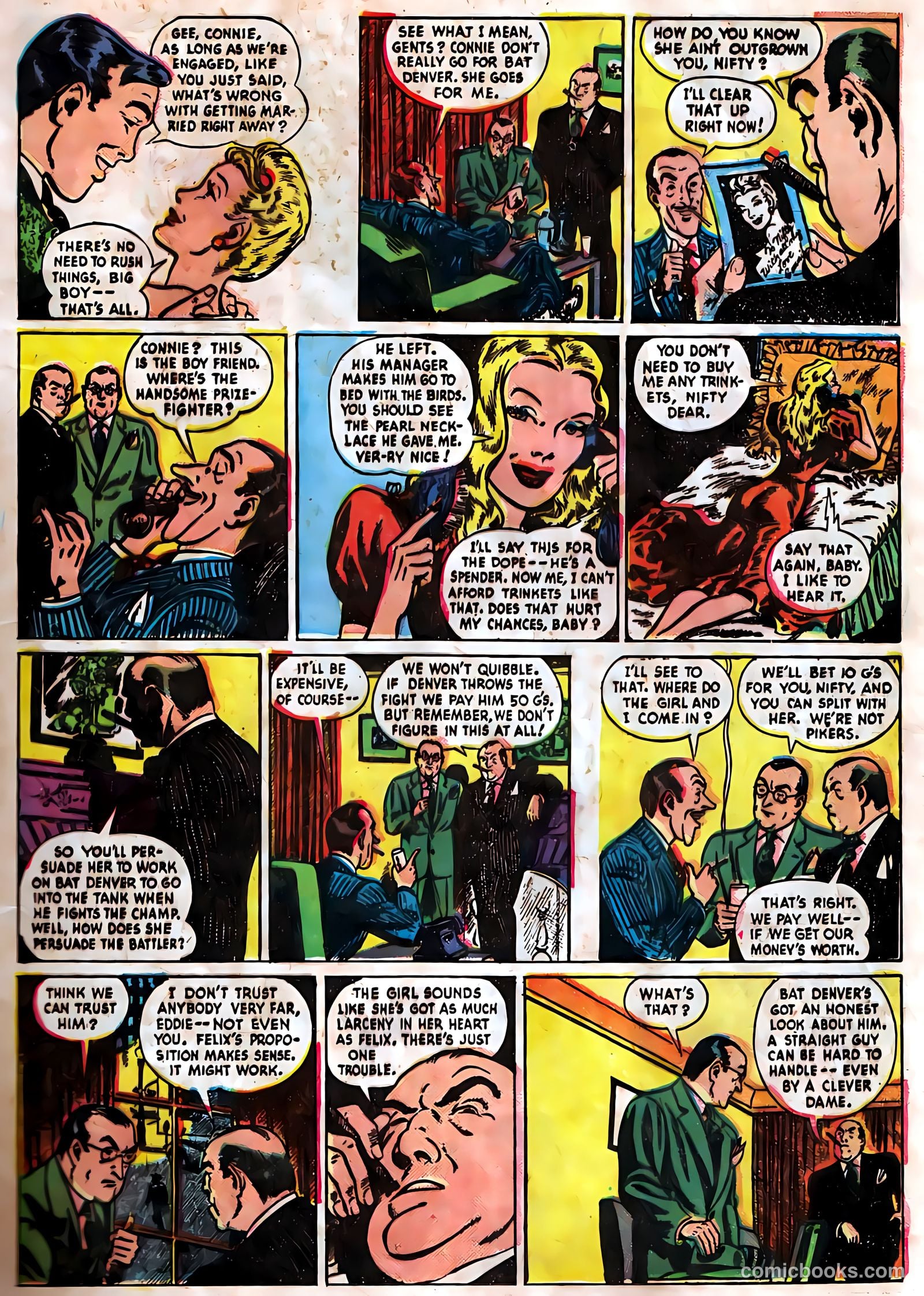 Authentic Police Cases #14 (1951) — page 13 of 36
