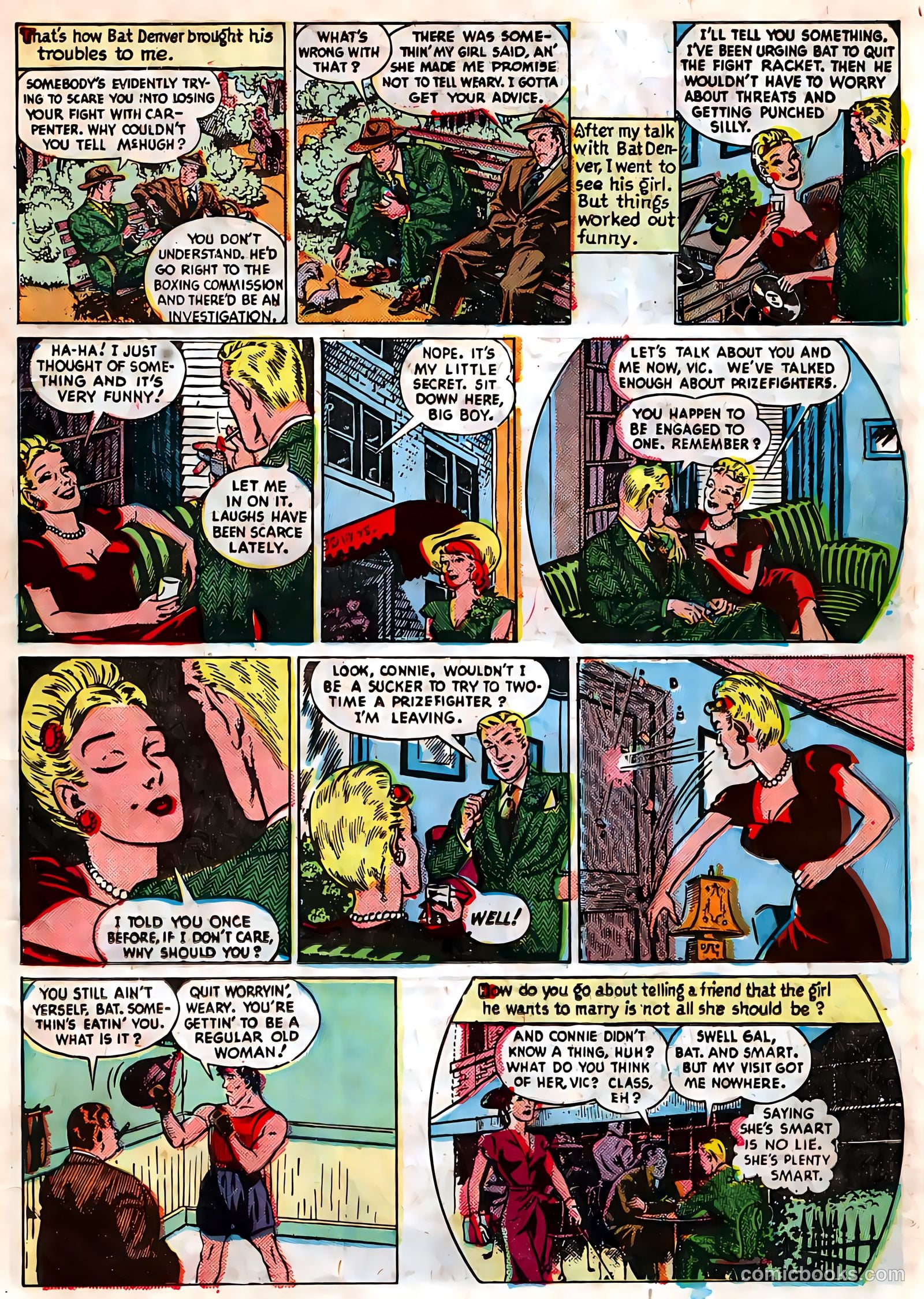 Authentic Police Cases #14 (1951) — page 19 of 36