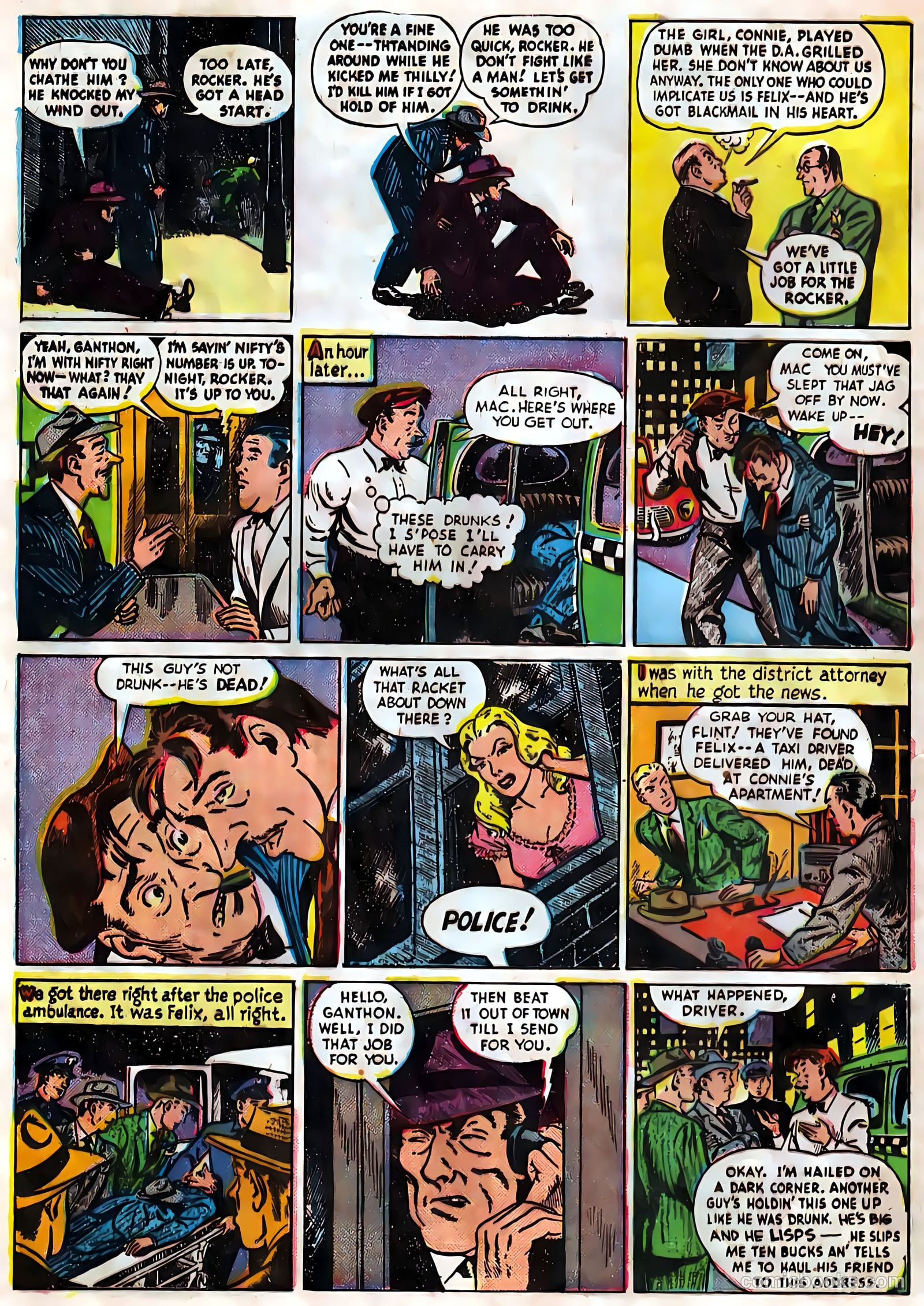 Authentic Police Cases #14 (1951) — page 24 of 36