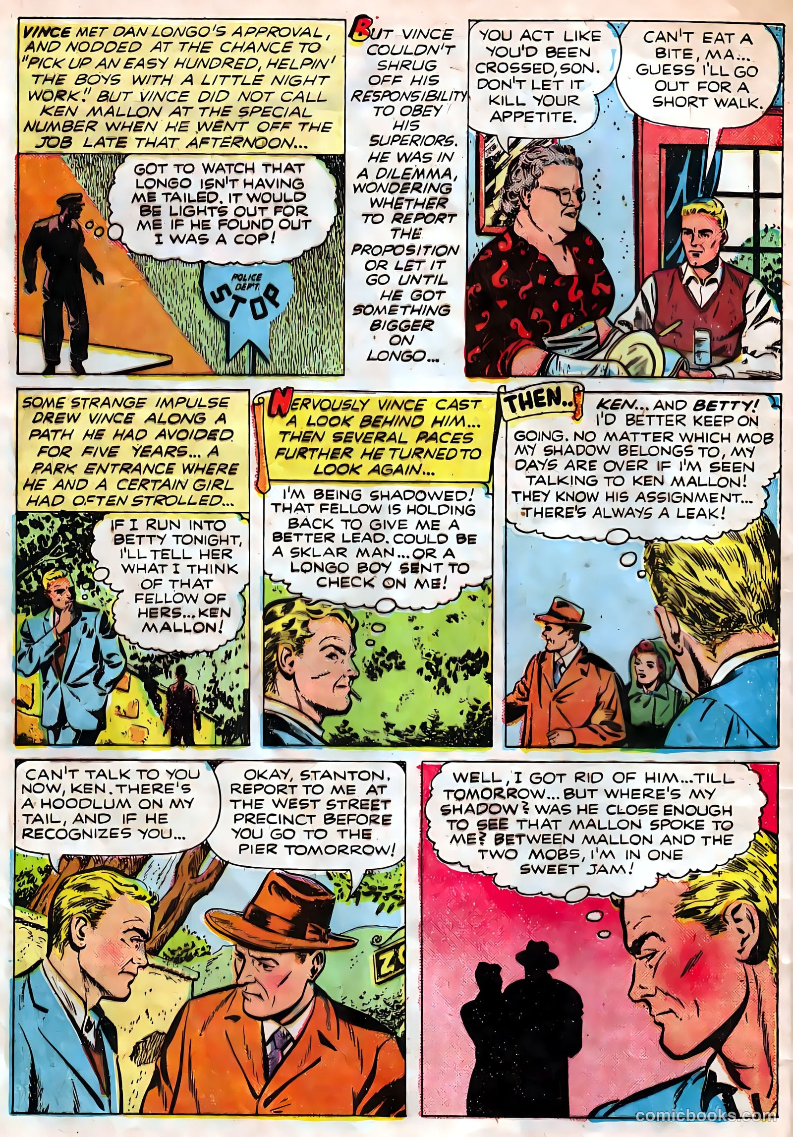 Authentic Police Cases #14 (1951) — page 32 of 36