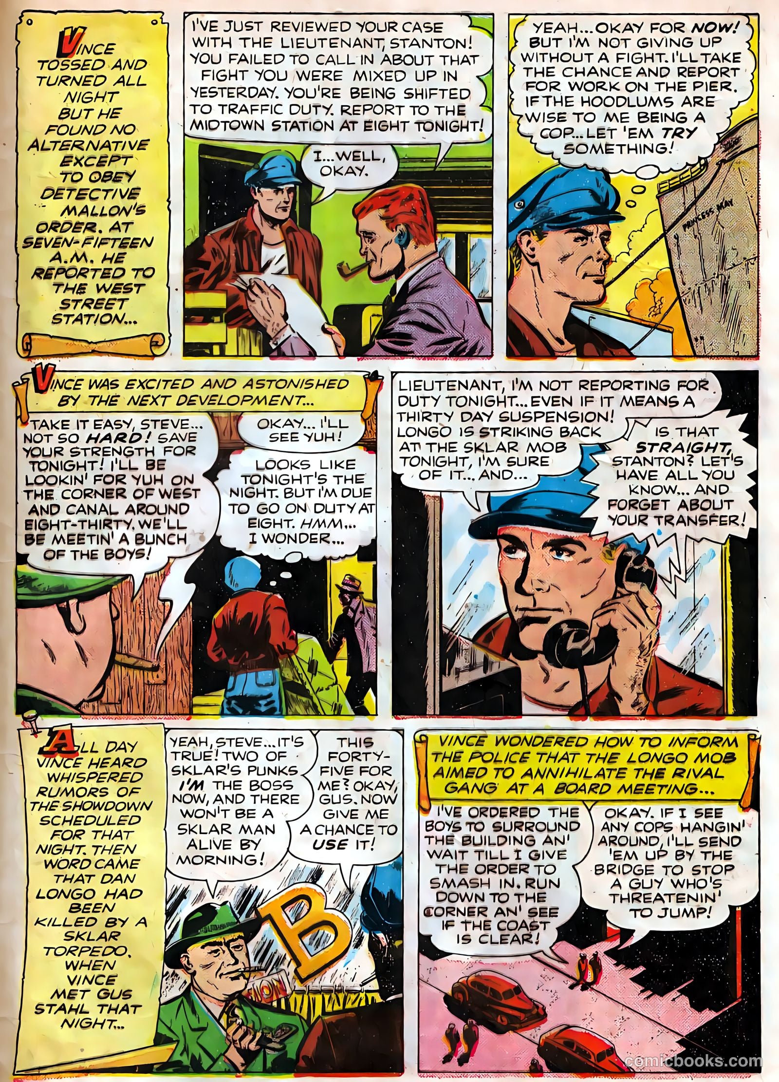 Authentic Police Cases #14 (1951) — page 33 of 36