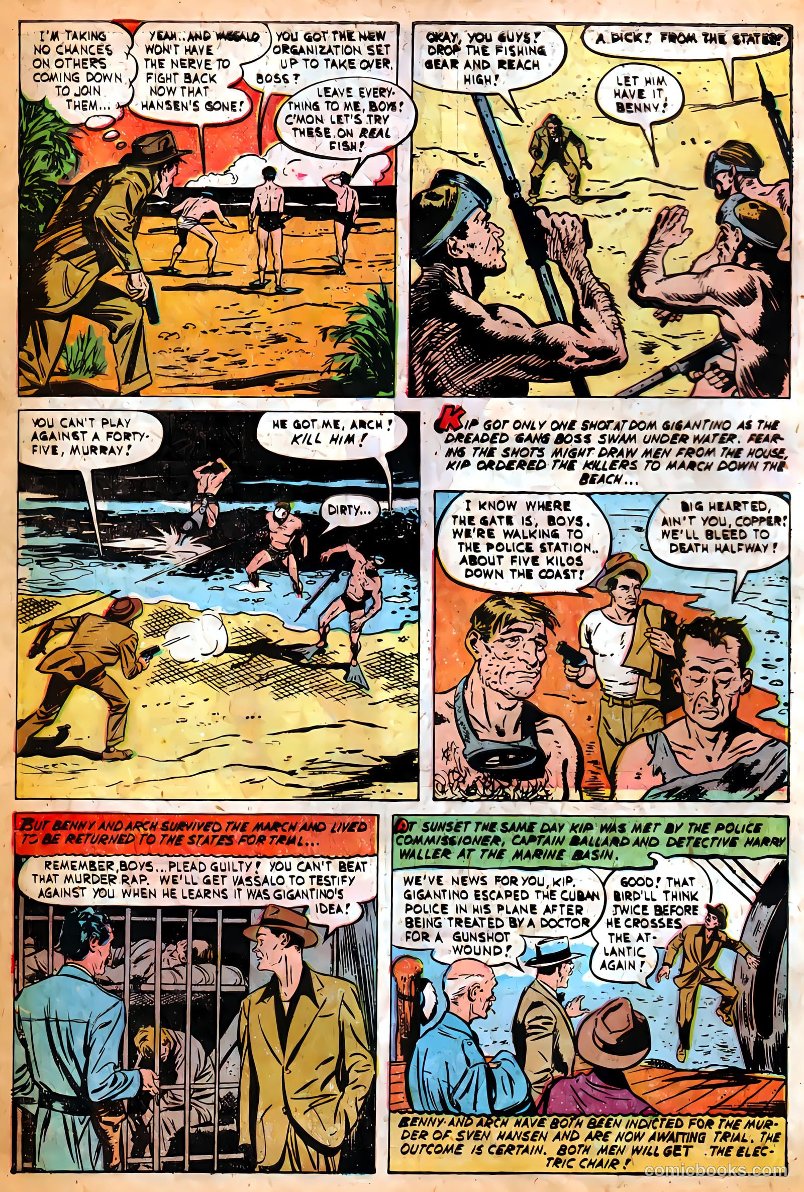Authentic Police Cases #15 (1951) — page 10 of 37