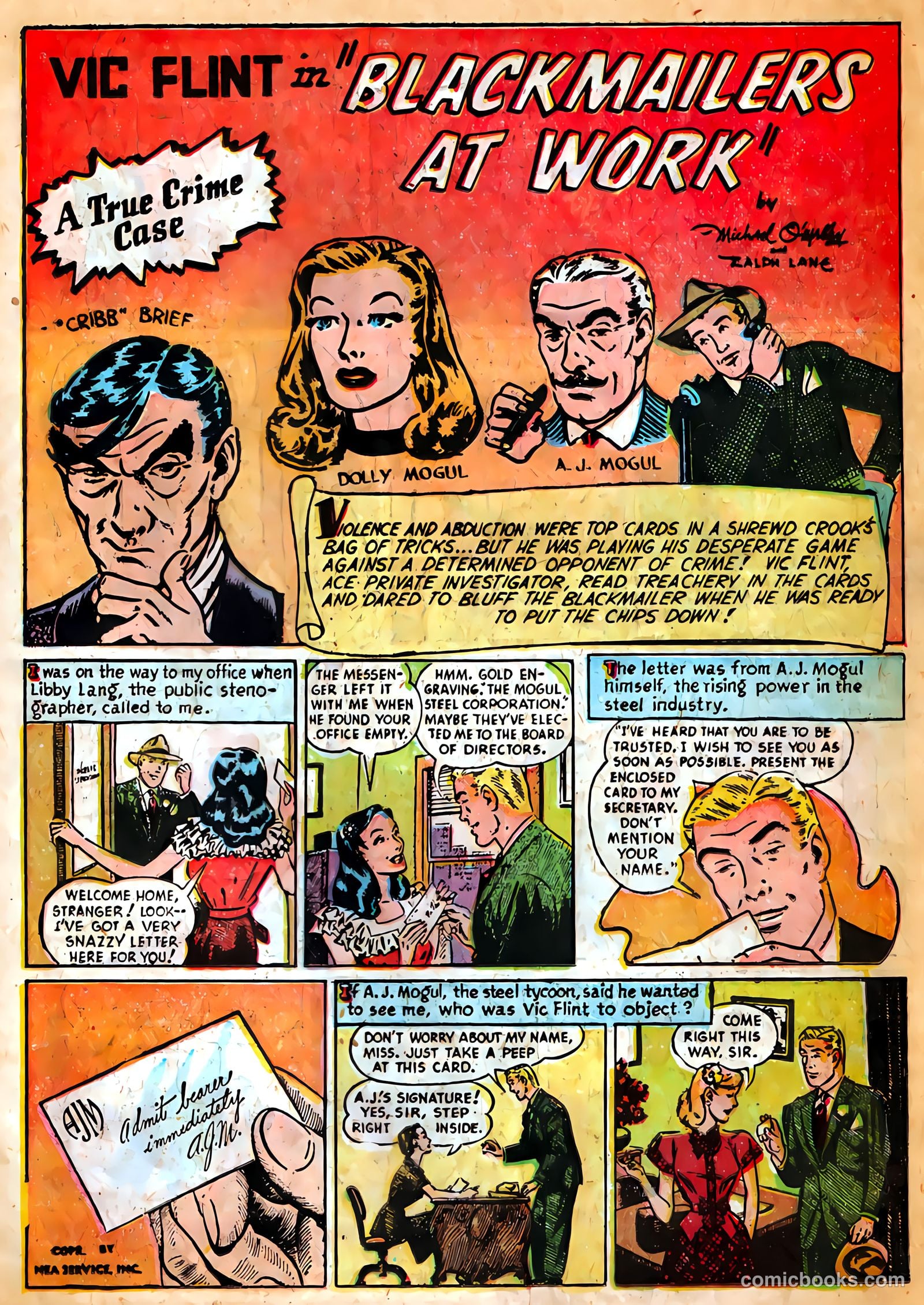 Authentic Police Cases #15 (1951) — page 11 of 37