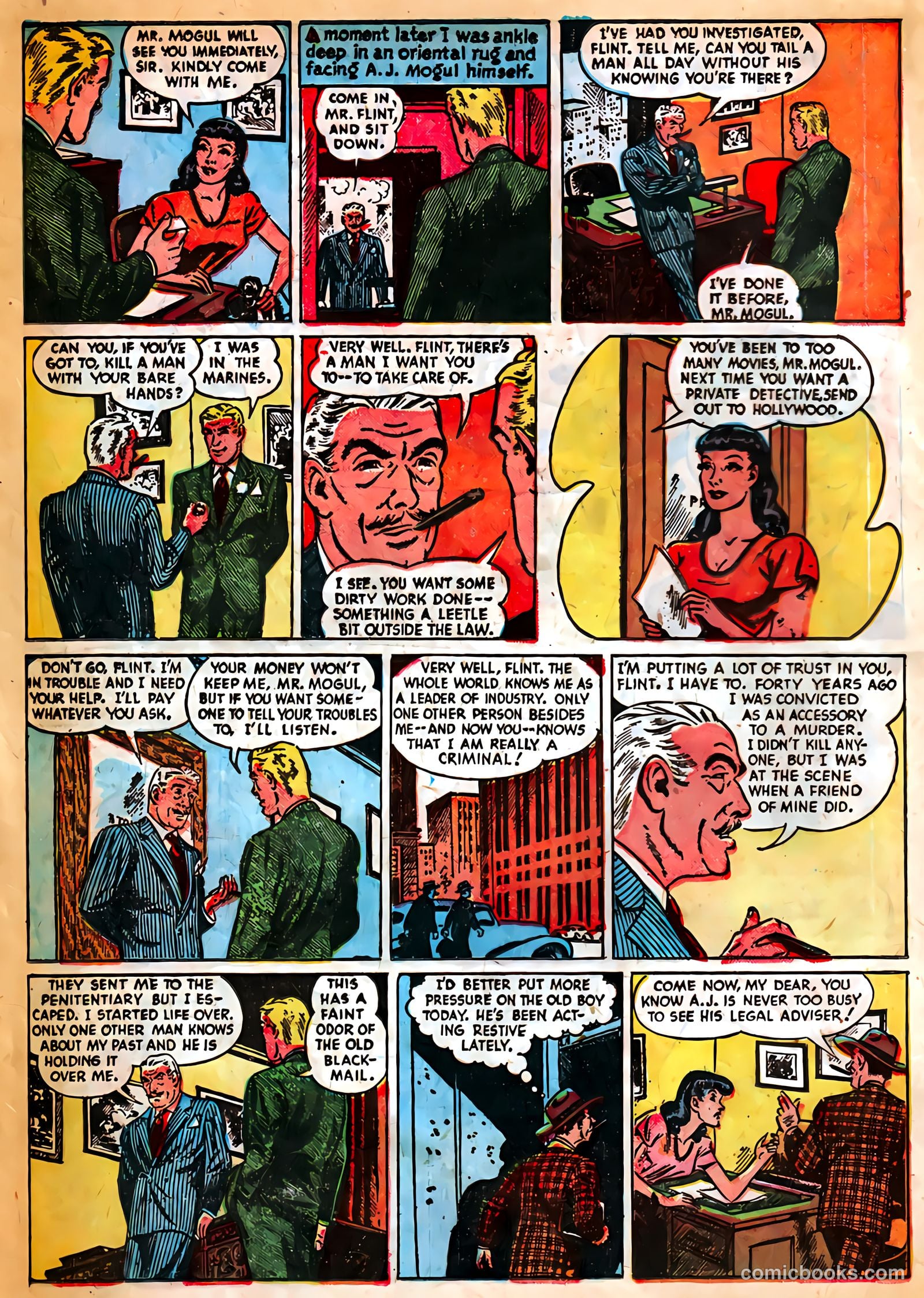 Authentic Police Cases #15 (1951) — page 12 of 37