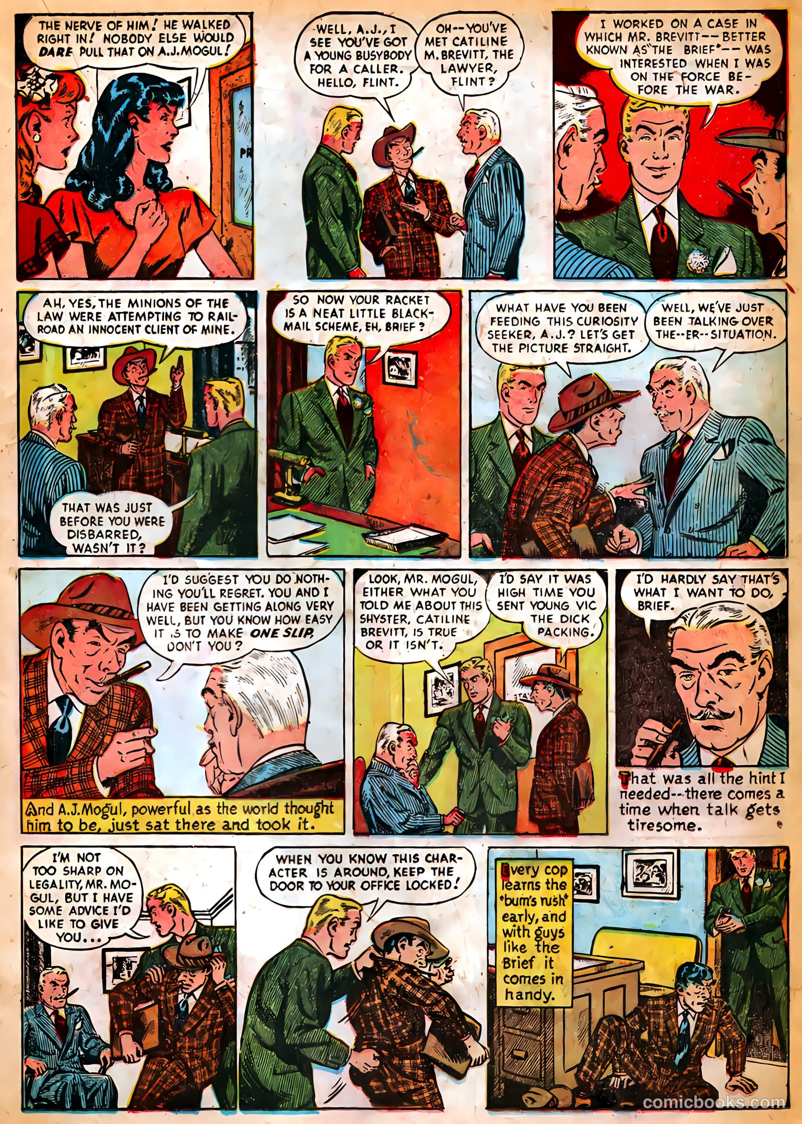 Authentic Police Cases #15 (1951) — page 13 of 37