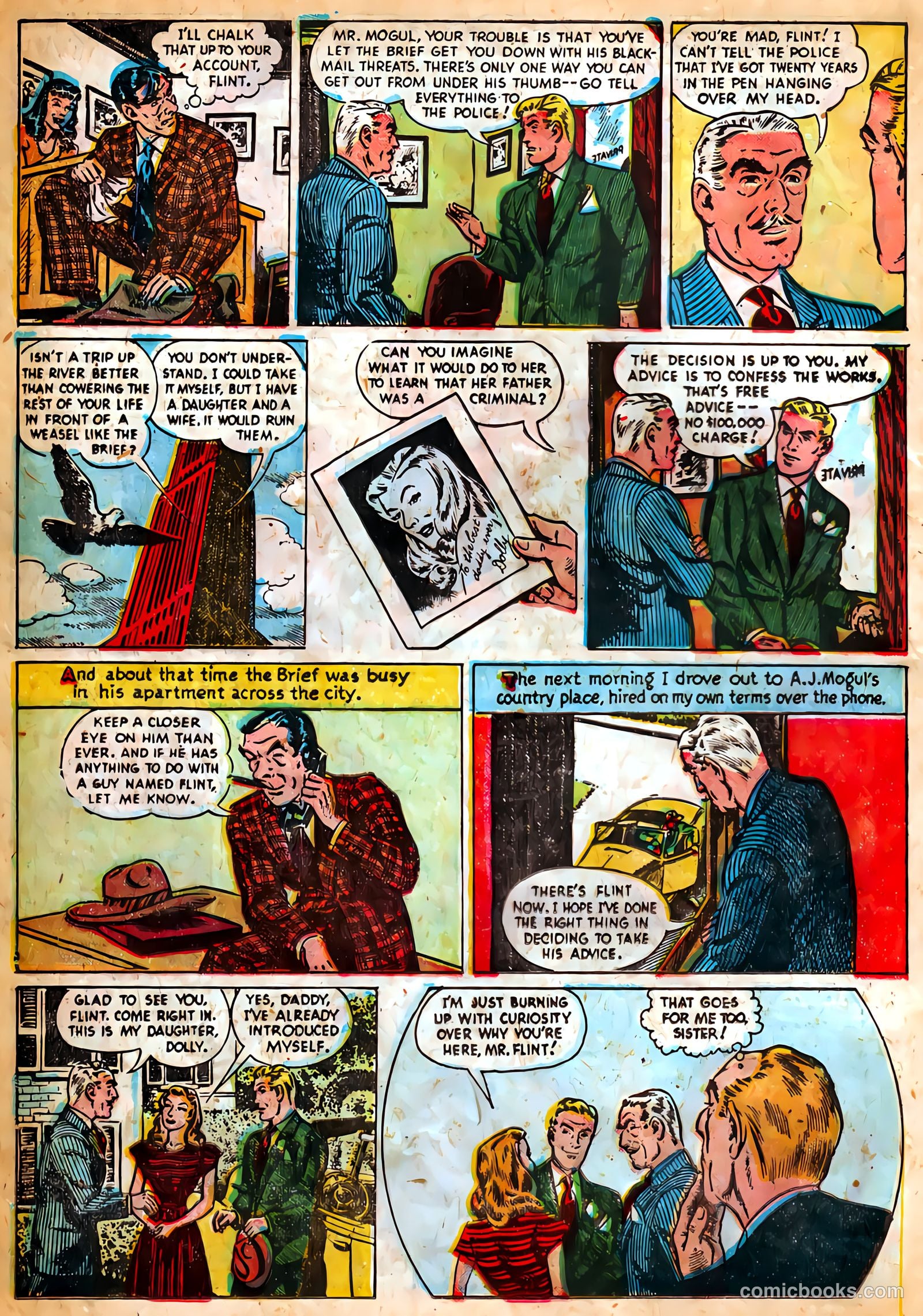 Authentic Police Cases #15 (1951) — page 14 of 37