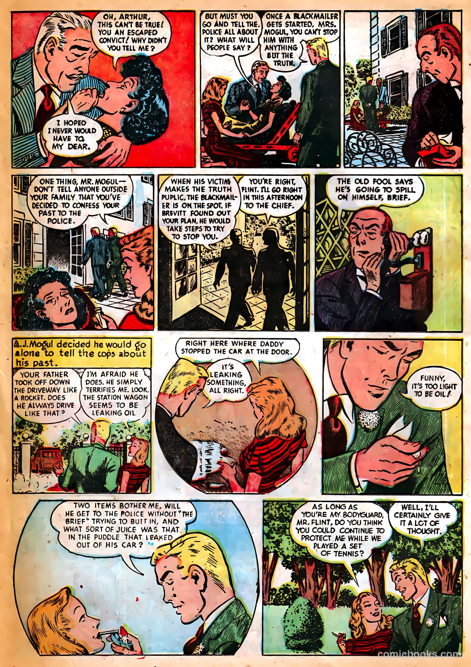 Authentic Police Cases #15 (1951) — page 16 of 37