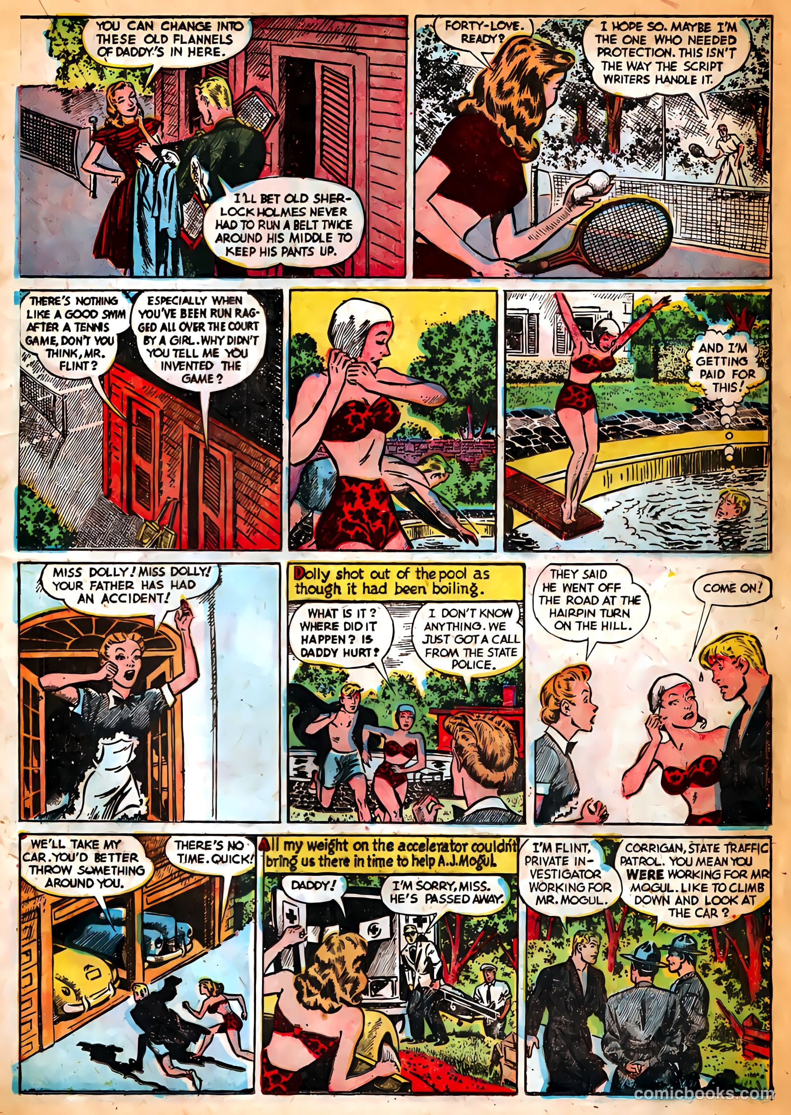 Authentic Police Cases #15 (1951) — page 17 of 37