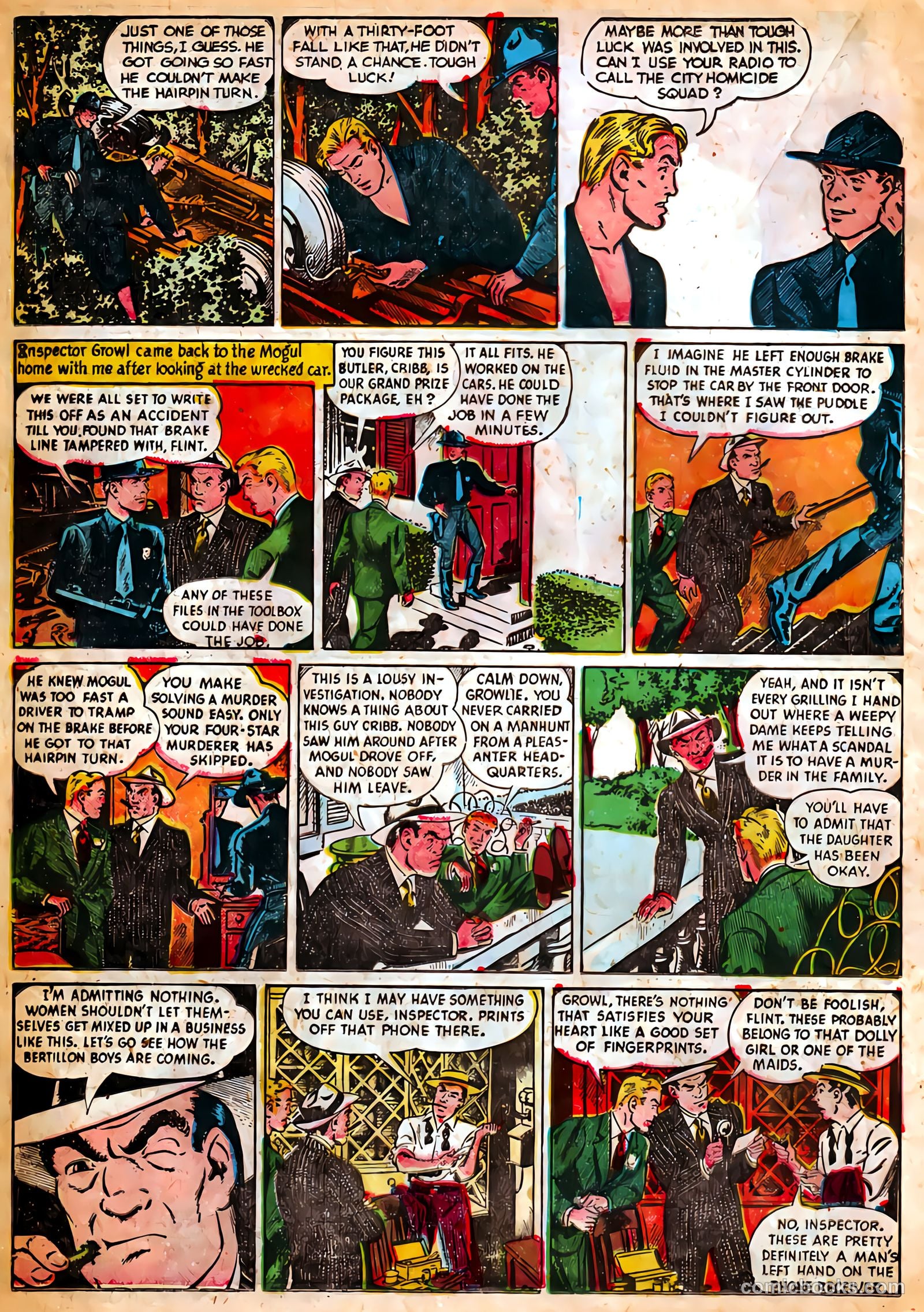 Authentic Police Cases #15 (1951) — page 18 of 37