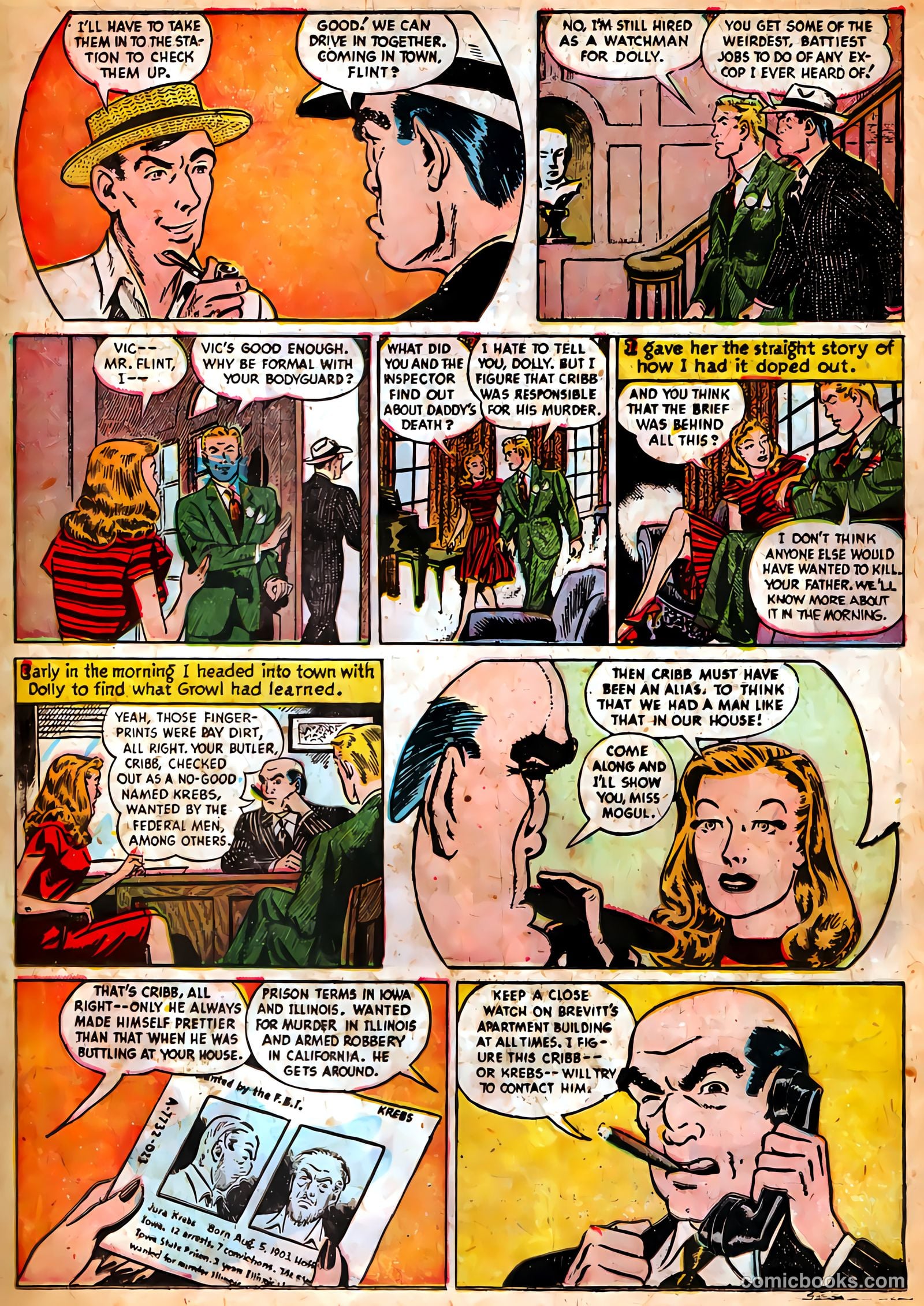 Authentic Police Cases #15 (1951) — page 19 of 37