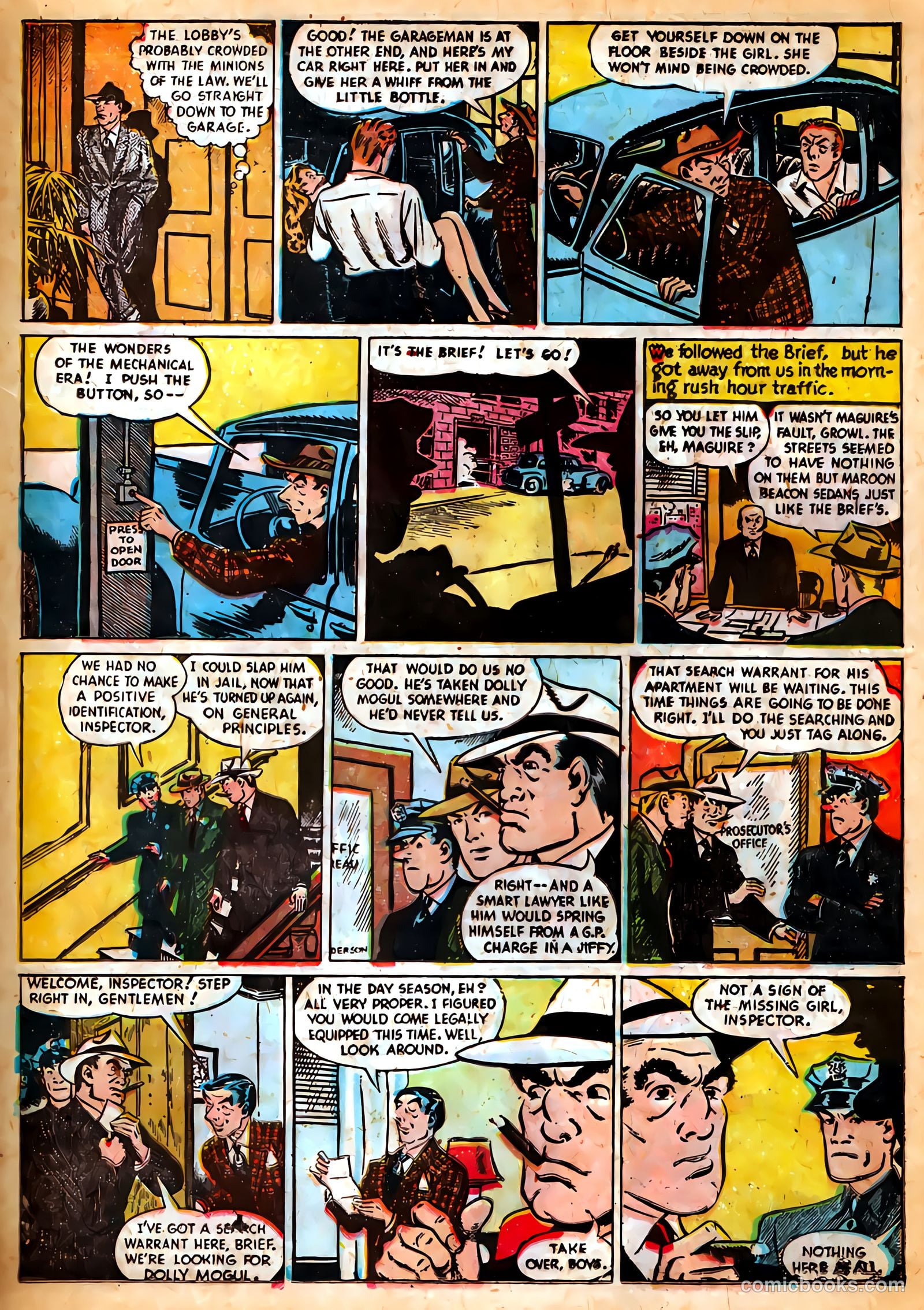 Authentic Police Cases #15 (1951) — page 23 of 37