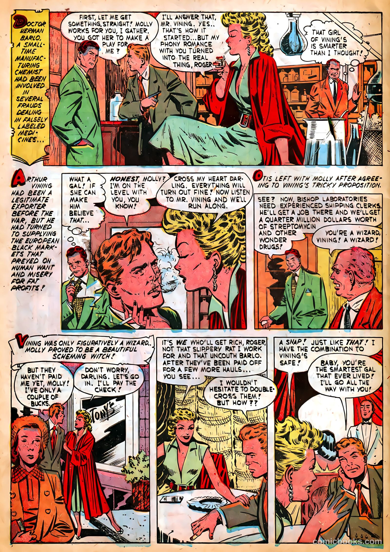 Authentic Police Cases #15 (1951) — page 28 of 37