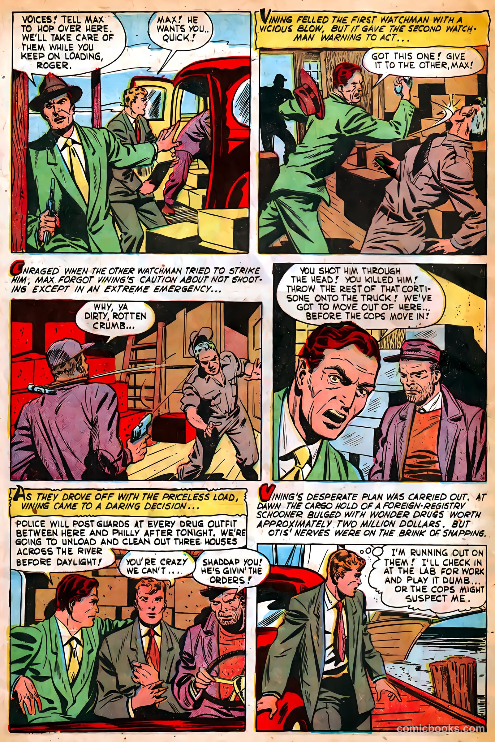 Authentic Police Cases #15 (1951) — page 32 of 37