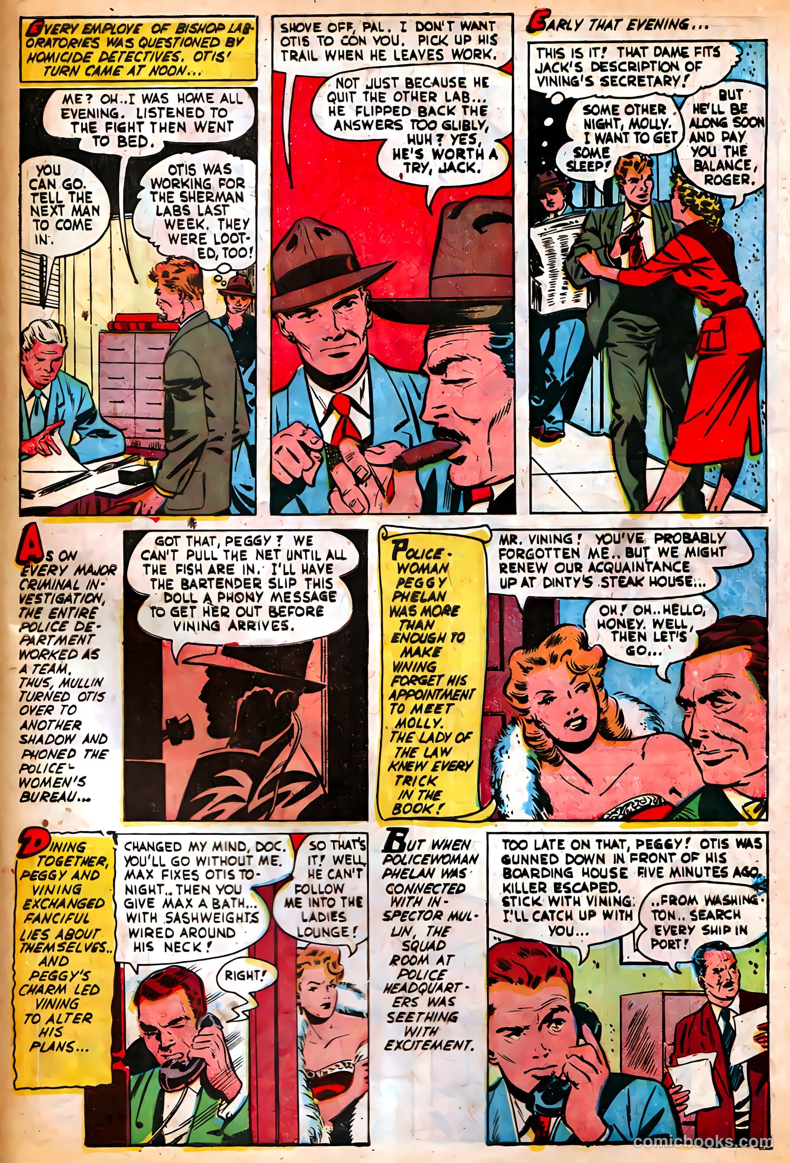 Authentic Police Cases #15 (1951) — page 33 of 37