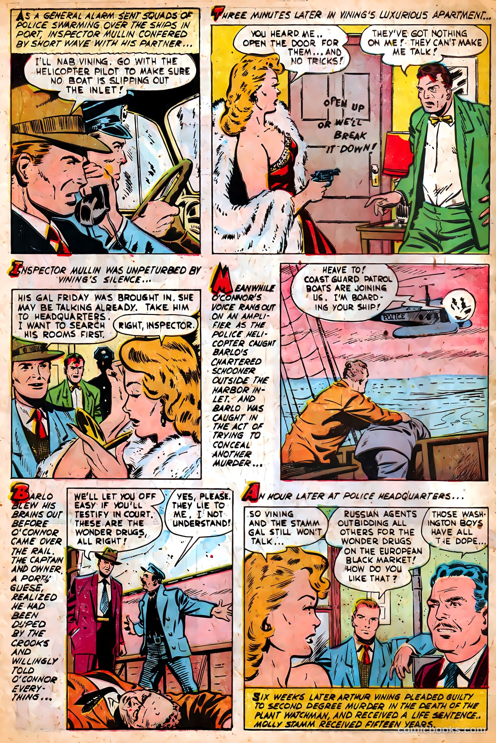 Authentic Police Cases #15 (1951) — page 34 of 37