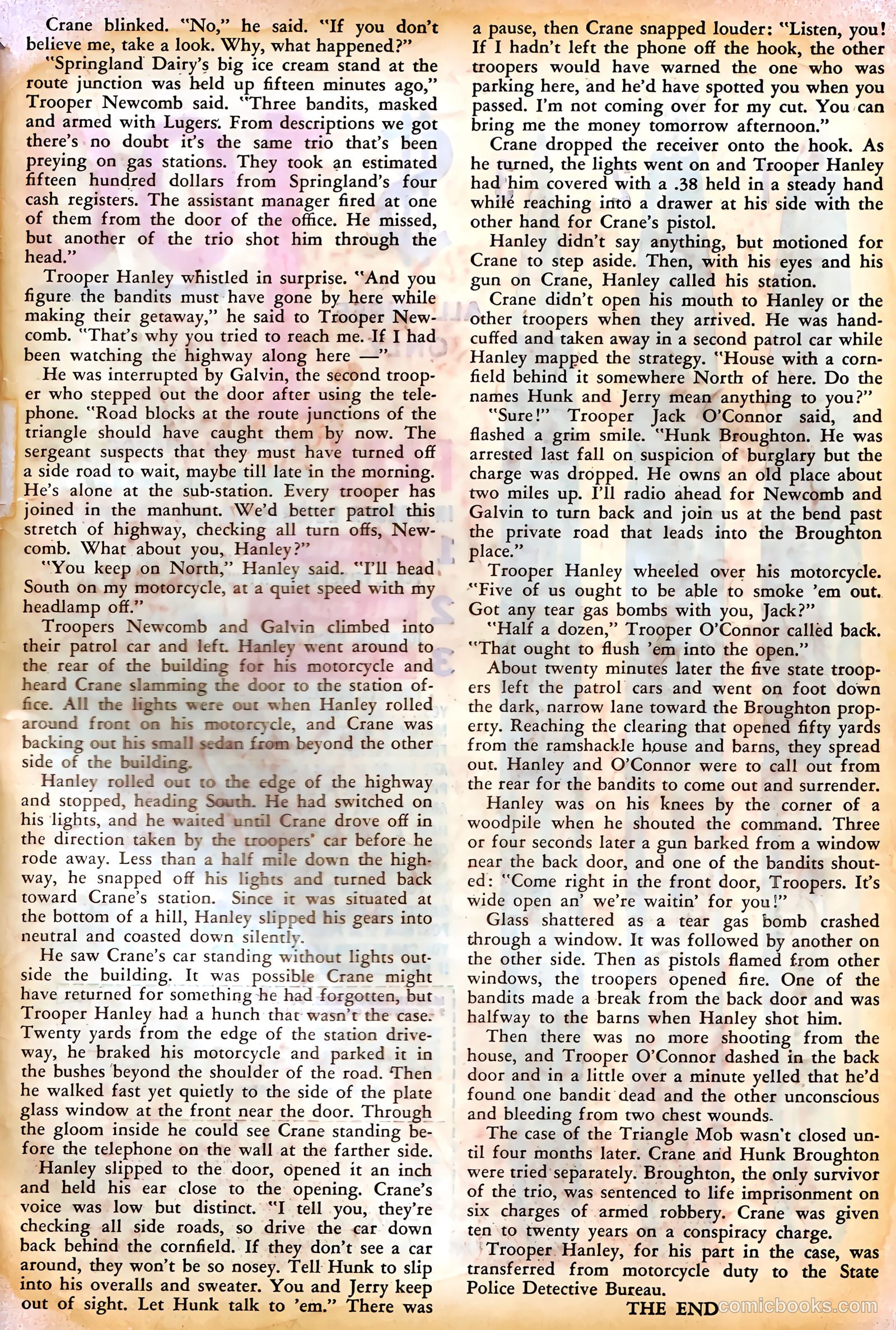 Authentic Police Cases #15 (1951) — page 35 of 37