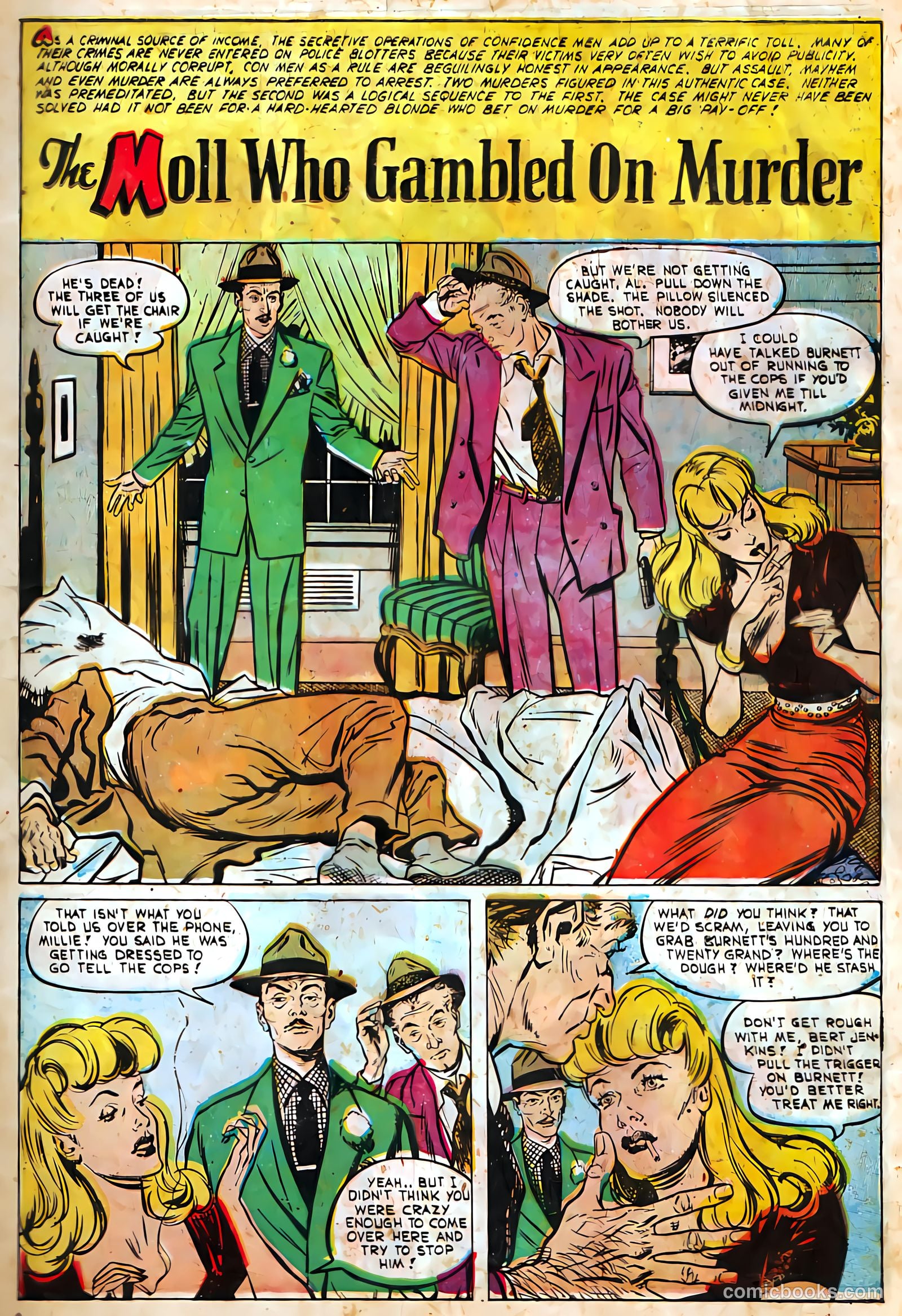Authentic Police Cases #16 (1951) — page 3 of 36