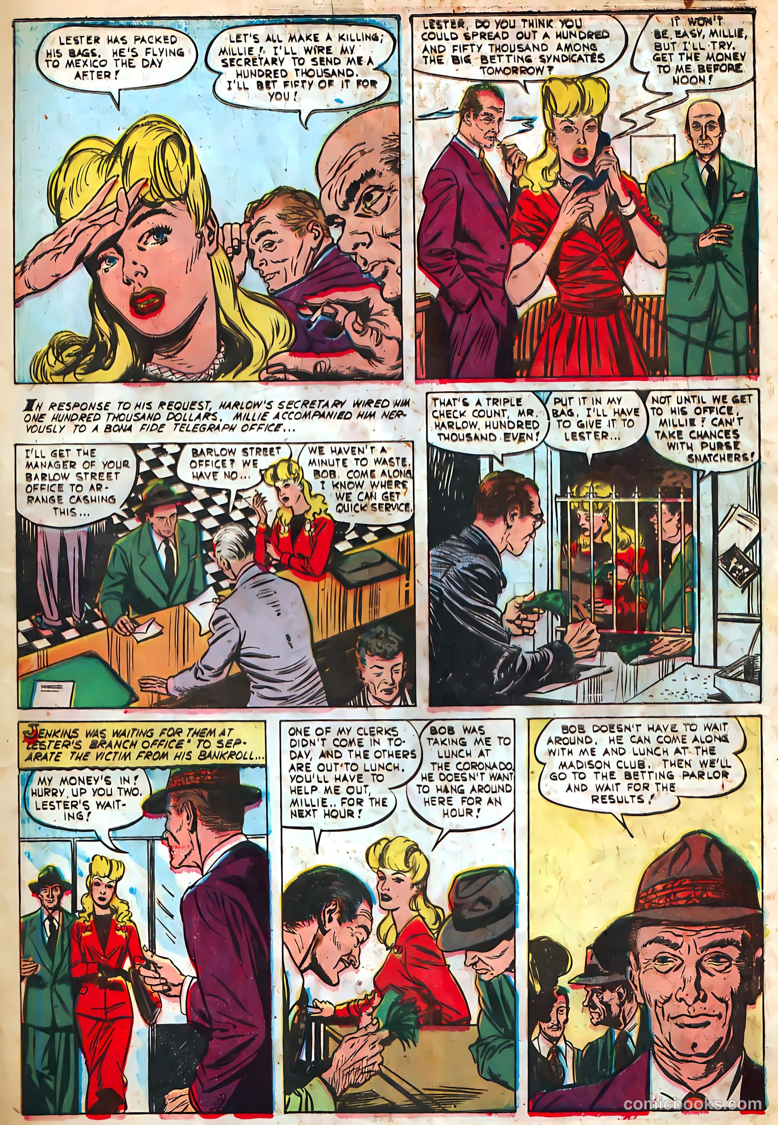 Authentic Police Cases #16 (1951) — page 9 of 36