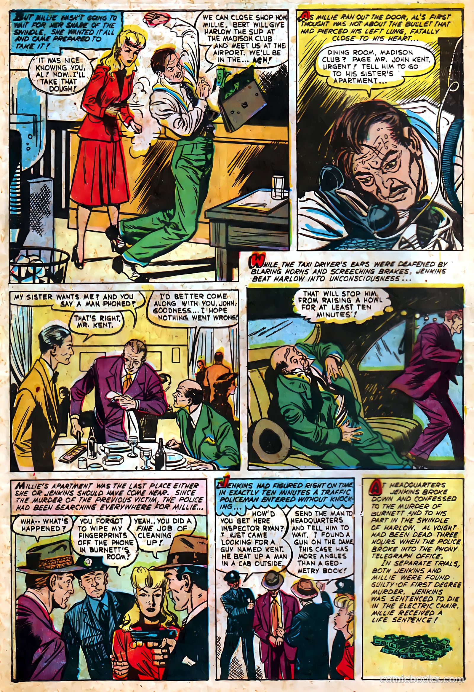 Authentic Police Cases #16 (1951) — page 10 of 36