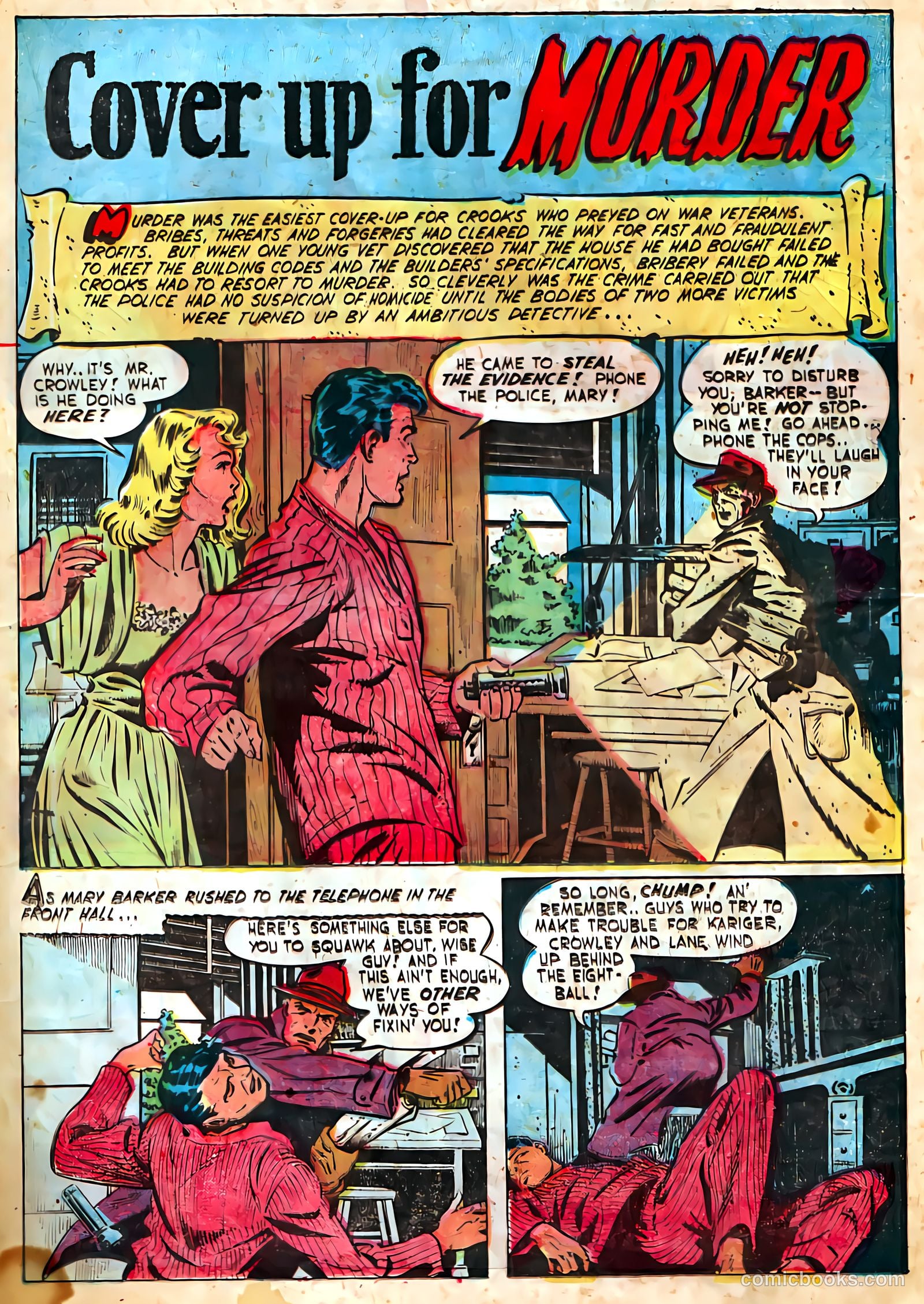 Authentic Police Cases #16 (1951) — page 17 of 36