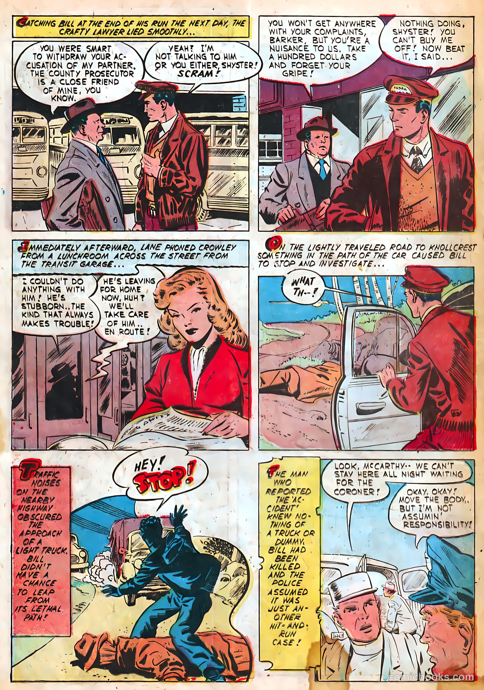 Authentic Police Cases #16 (1951) — page 20 of 36