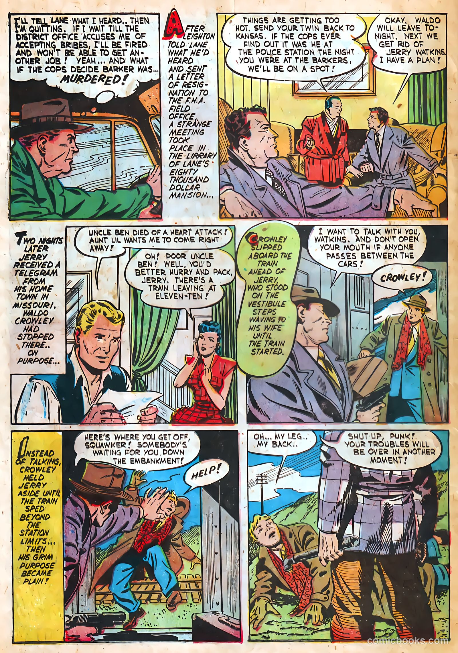 Authentic Police Cases #16 (1951) — page 22 of 36