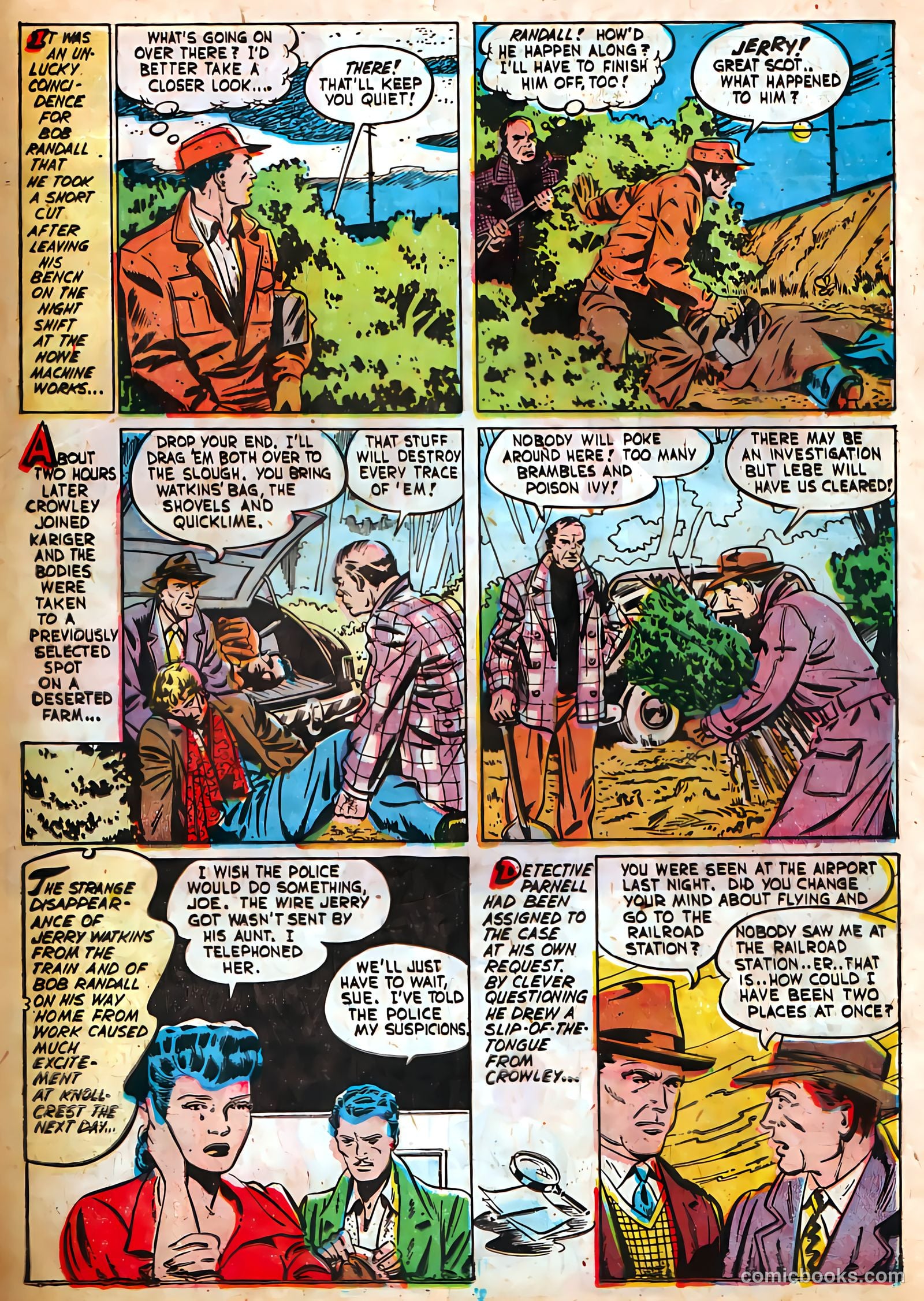 Authentic Police Cases #16 (1951) — page 23 of 36