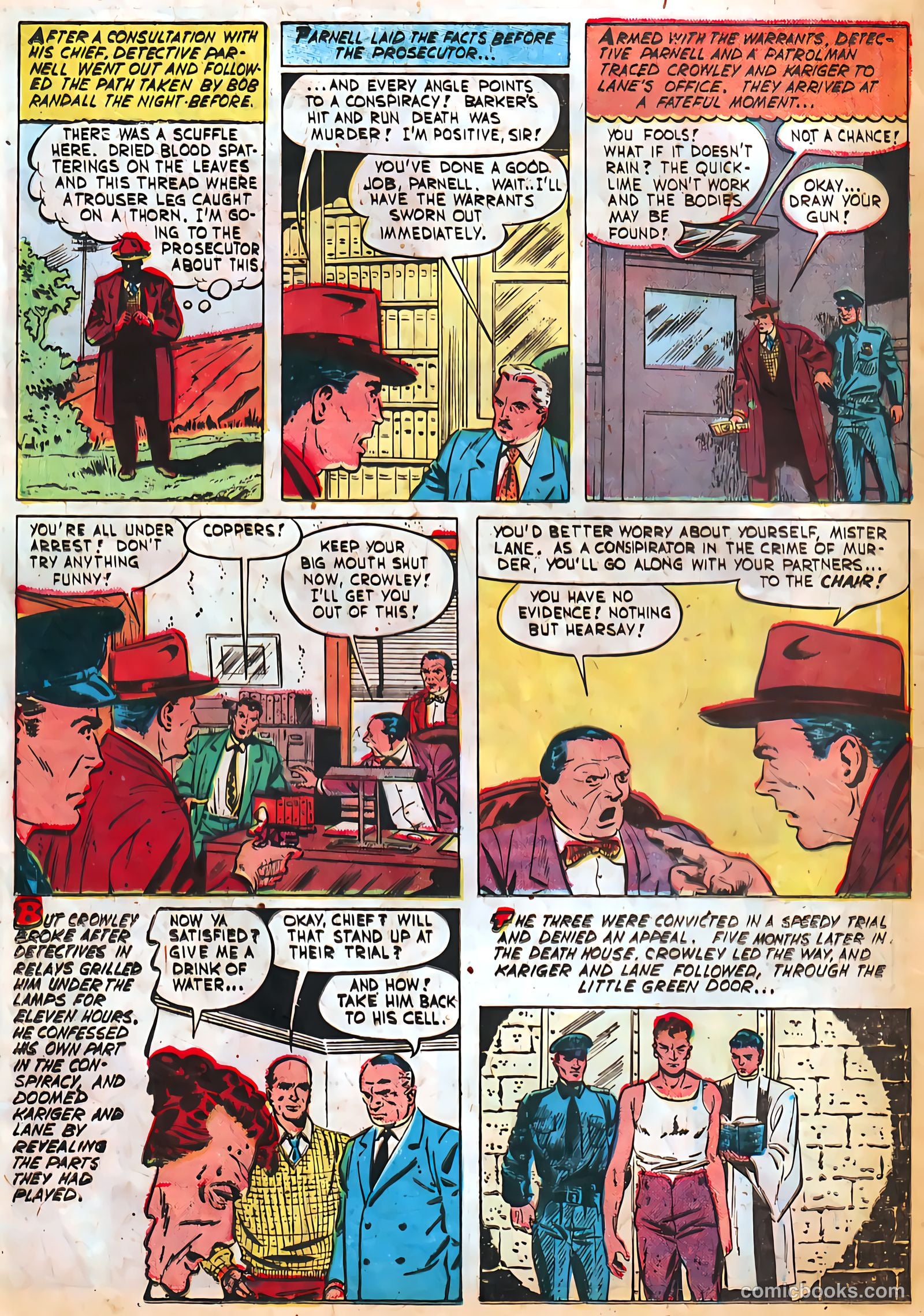 Authentic Police Cases #16 (1951) — page 24 of 36