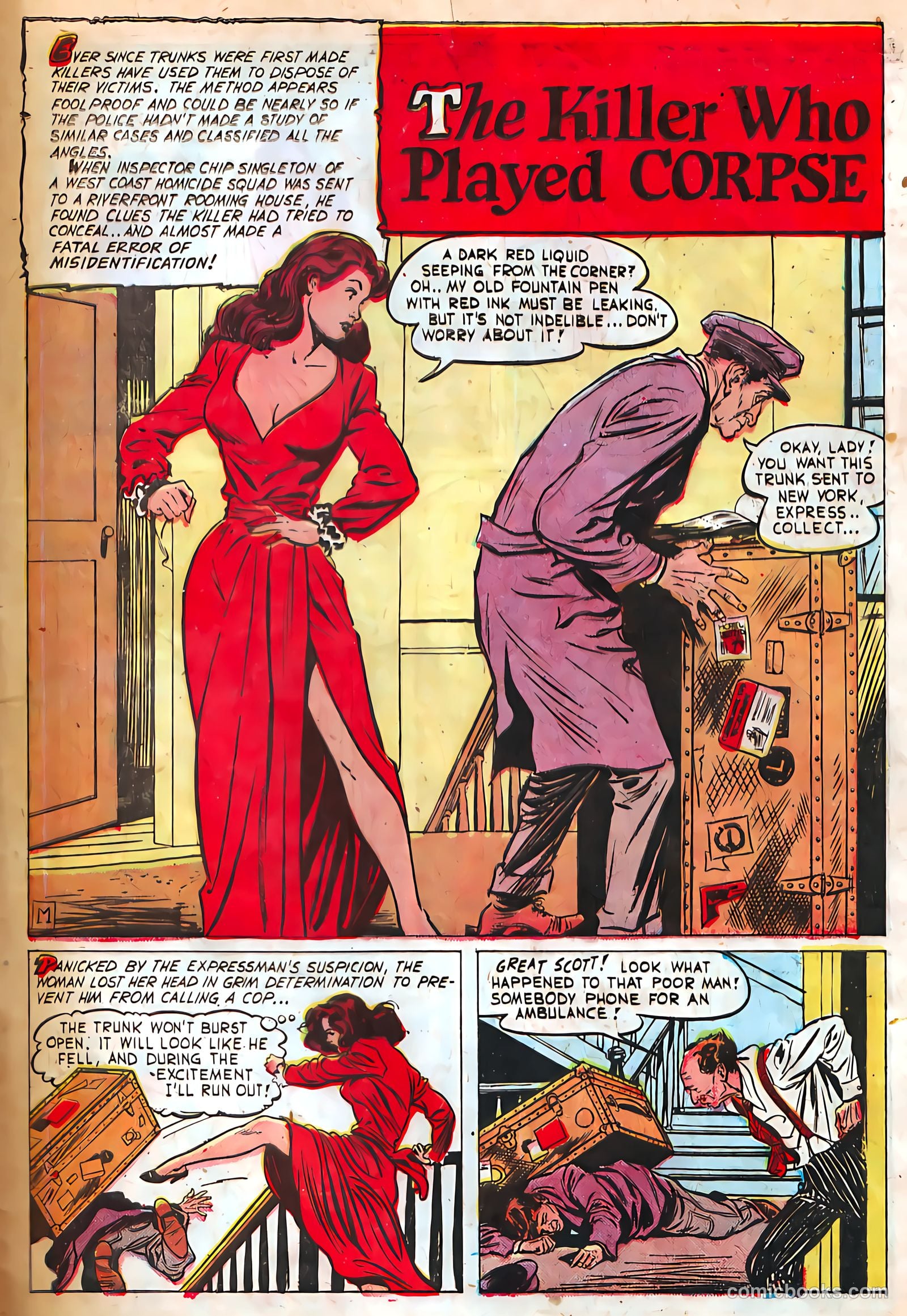 Authentic Police Cases #16 (1951) — page 29 of 36
