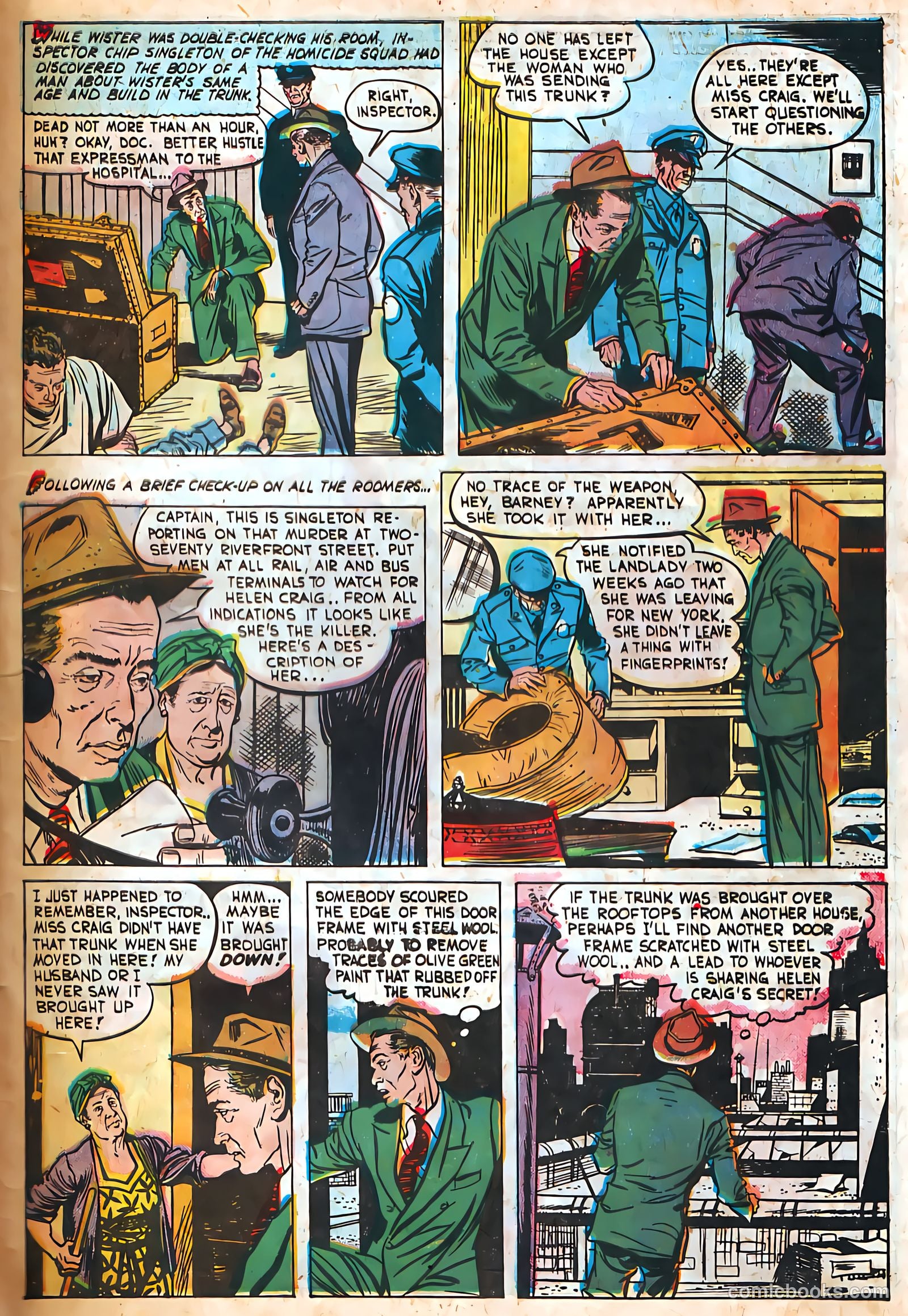 Authentic Police Cases #16 (1951) — page 31 of 36