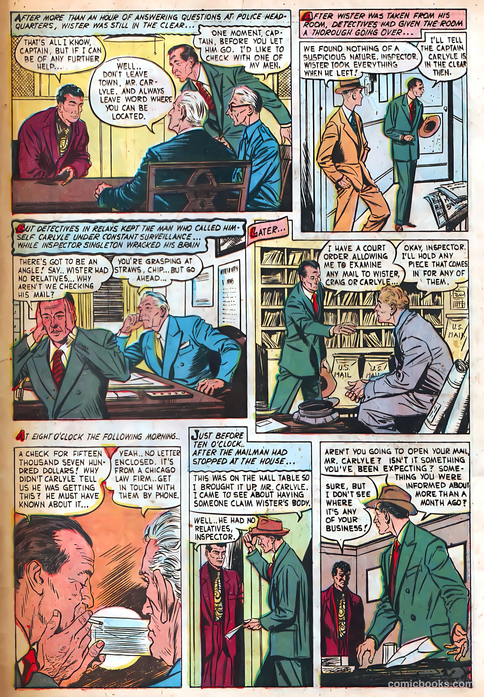 Authentic Police Cases #16 (1951) — page 33 of 36