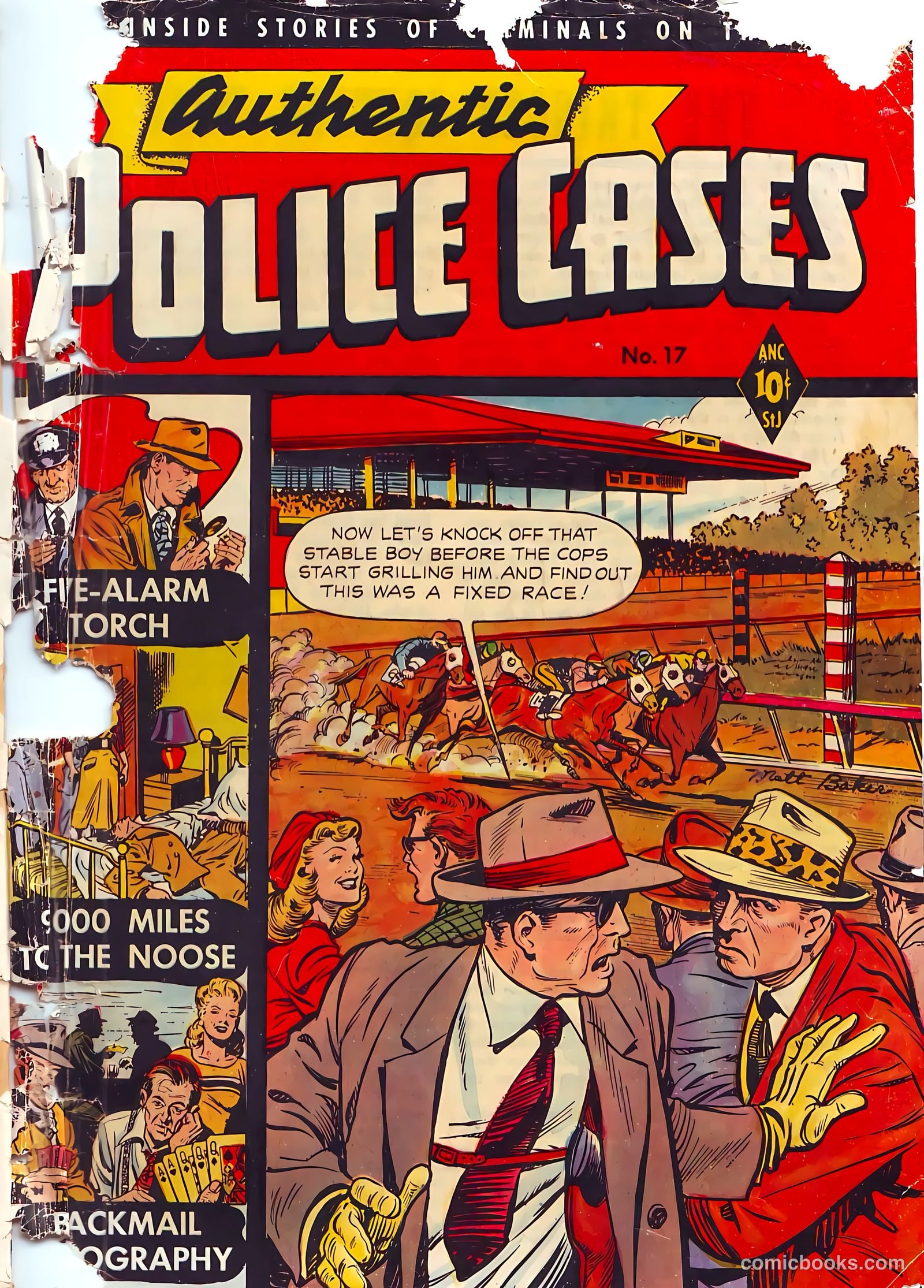 Authentic Police Cases #17 (1952) — page 2 of 37